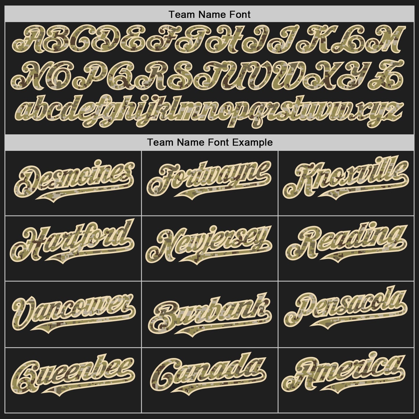 Custom Black Cream Pinstripe Camo Two-Button Unisex Softball Jersey view 4
