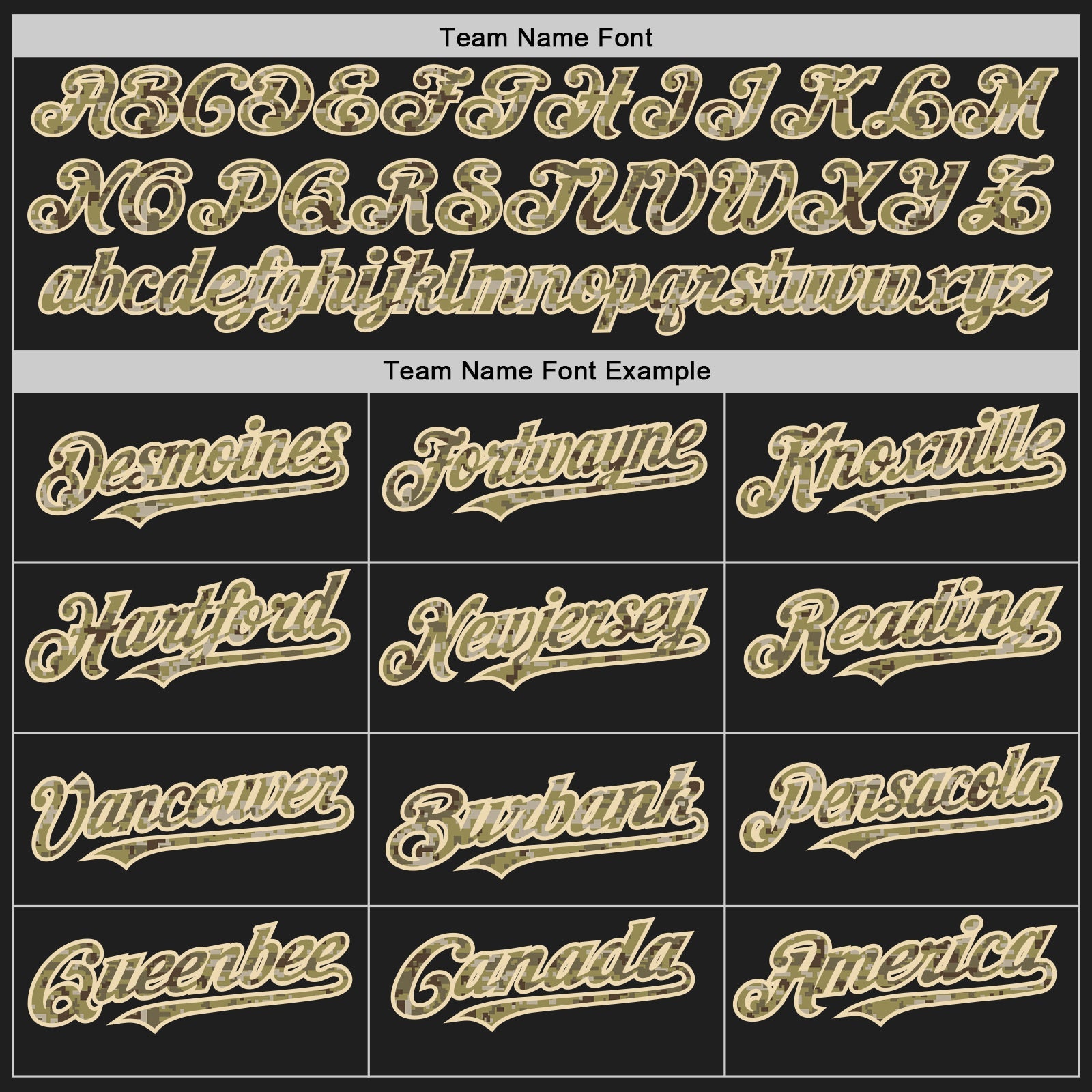 Custom Black Cream Pinstripe Camo Two-Button Unisex Softball Jersey view 4