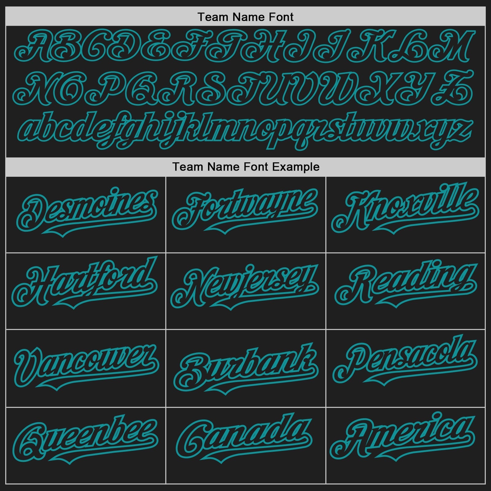 Custom Black Teal Pinstripe Teal Two-Button Unisex Softball Jersey view 4