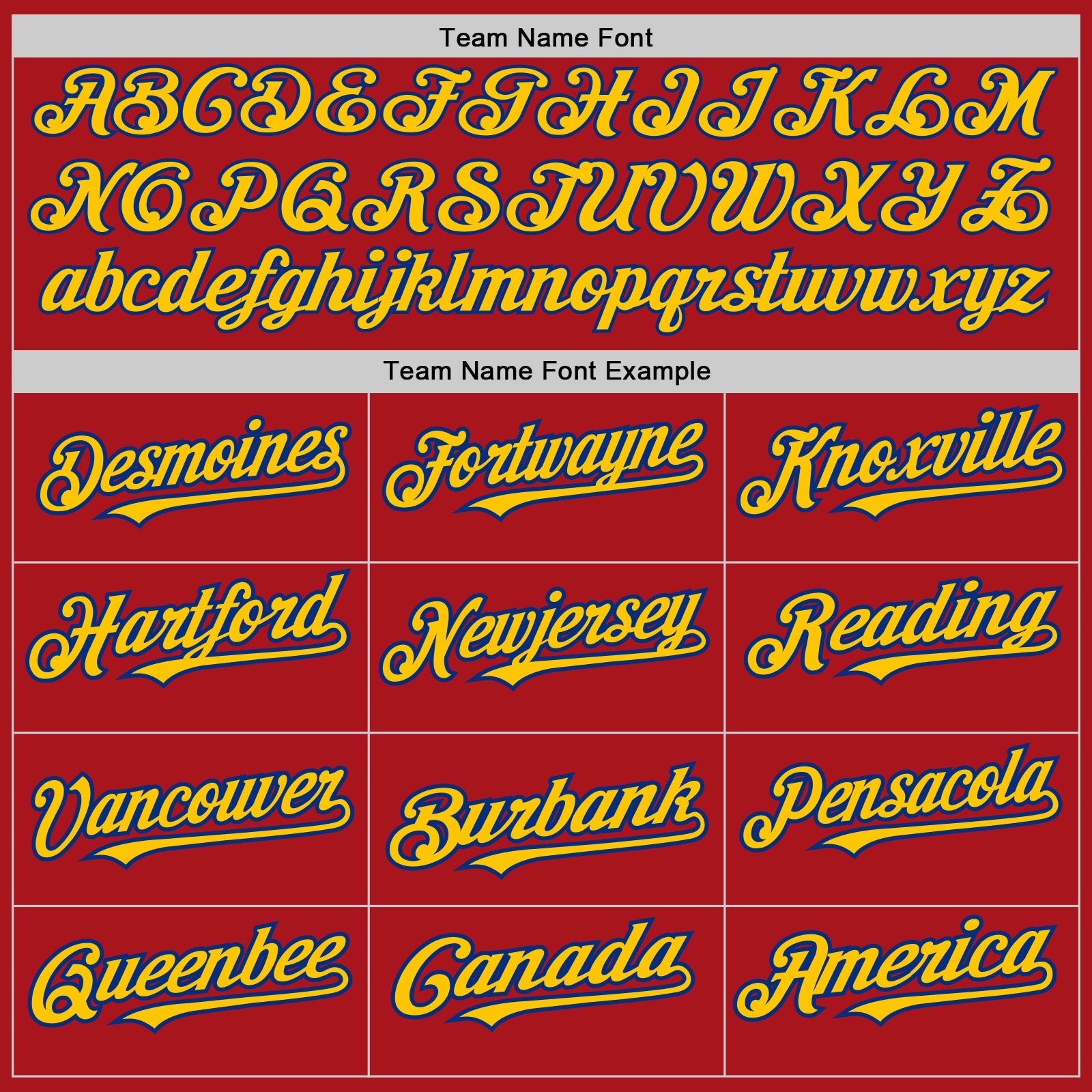 Custom Red Royal Pinstripe Yellow Two-Button Unisex Softball Jersey view 4