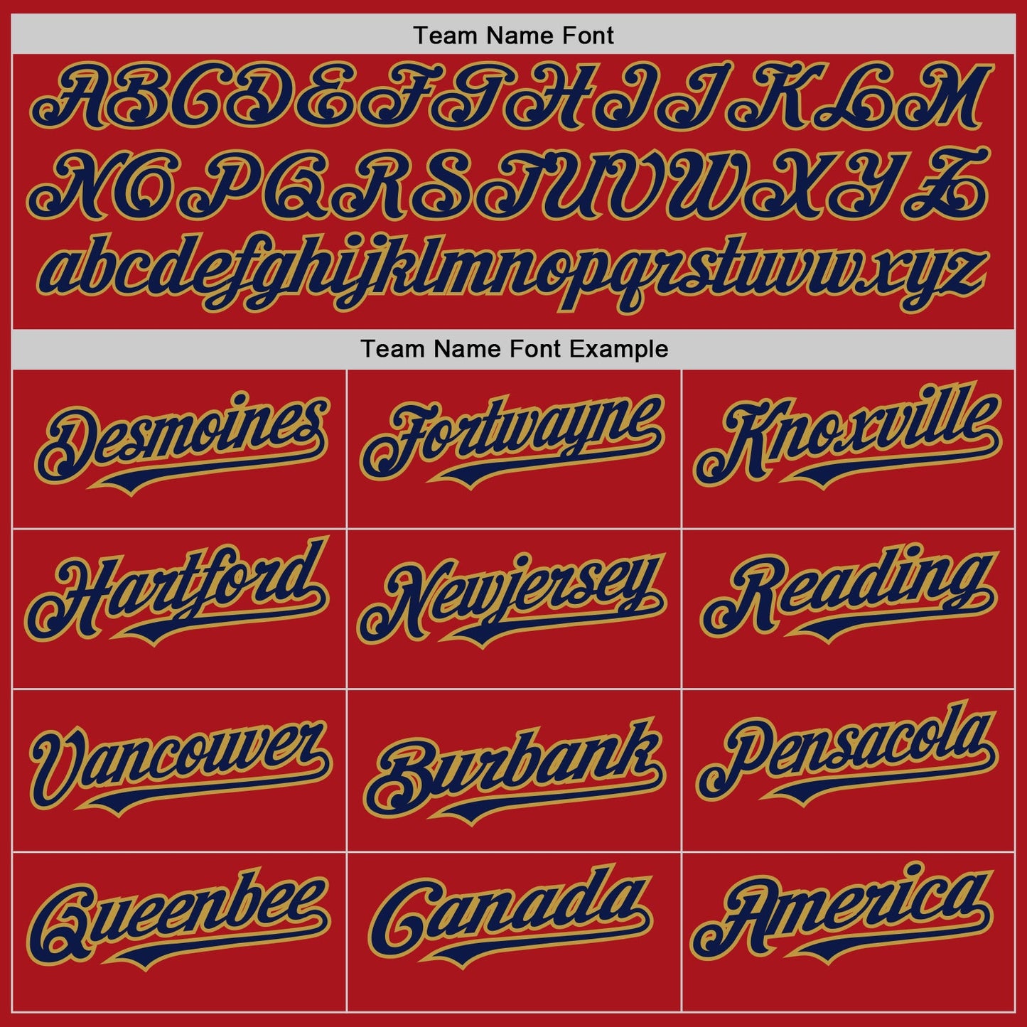 Custom Red Old Gold Pinstripe Navy Two-Button Unisex Softball Jersey view 4