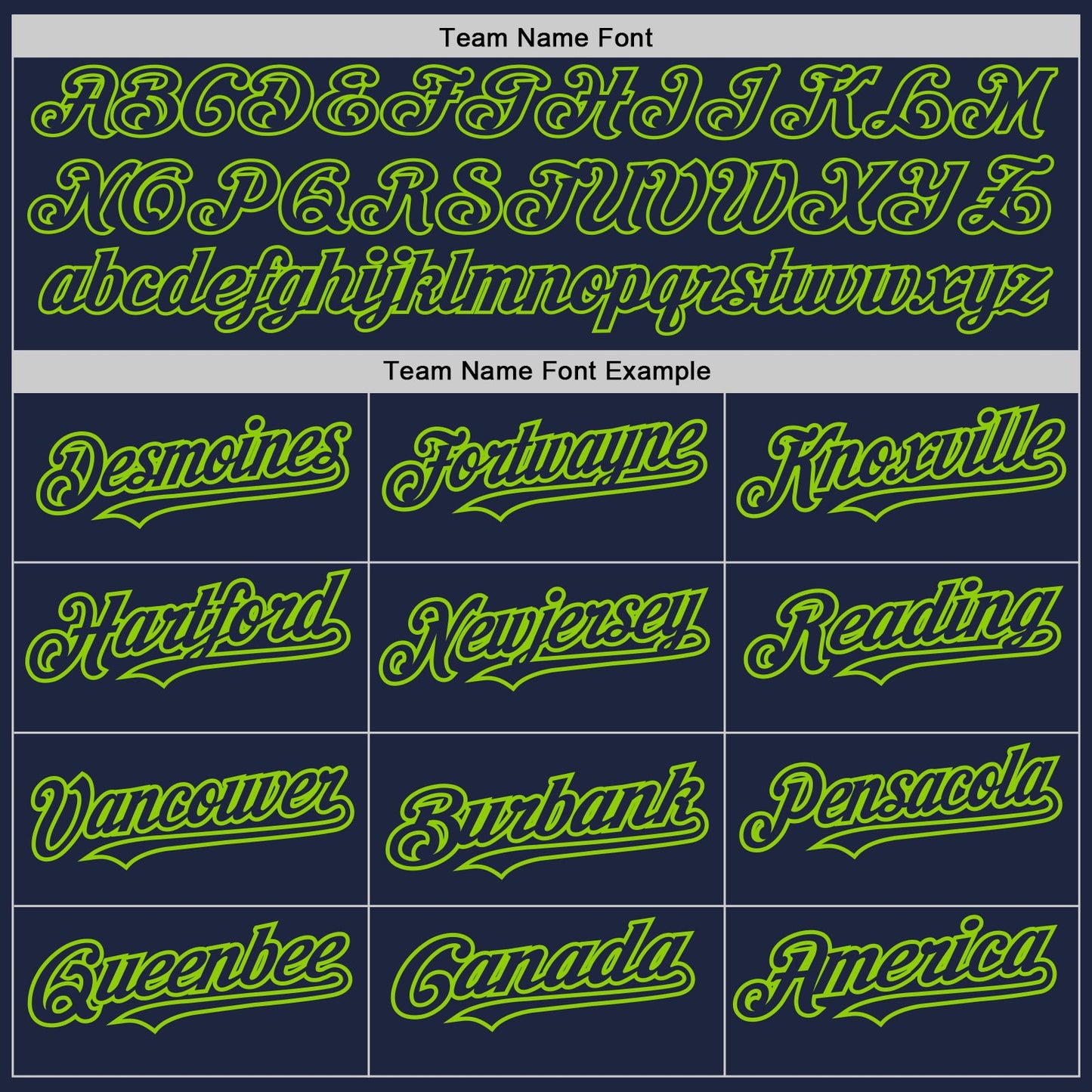 Custom Navy Neon Green Pinstripe Neon Green Two-Button Unisex Softball Jersey view 4