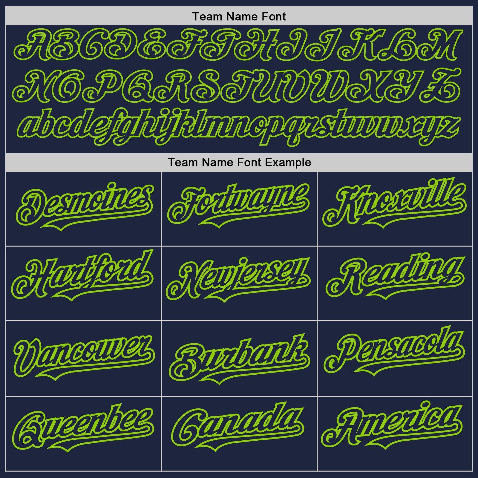 Custom Navy Neon Green Pinstripe Neon Green Two-Button Unisex Softball Jersey view 4