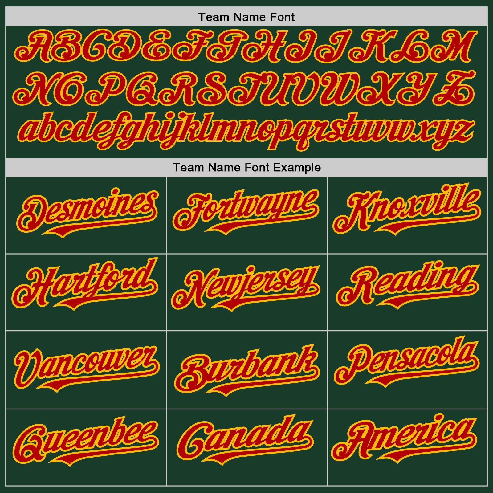 Custom Green Gold Pinstripe Red Two-Button Unisex Softball Jersey view 4