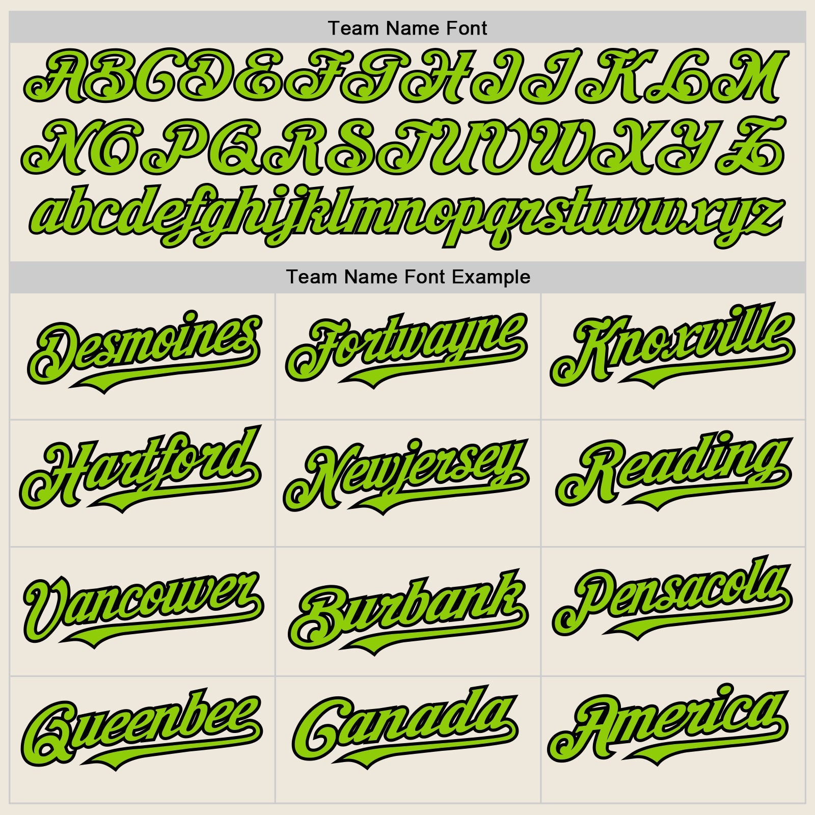 Custom Cream Black Pinstripe Neon Green Two-Button Unisex Softball Jersey view 4