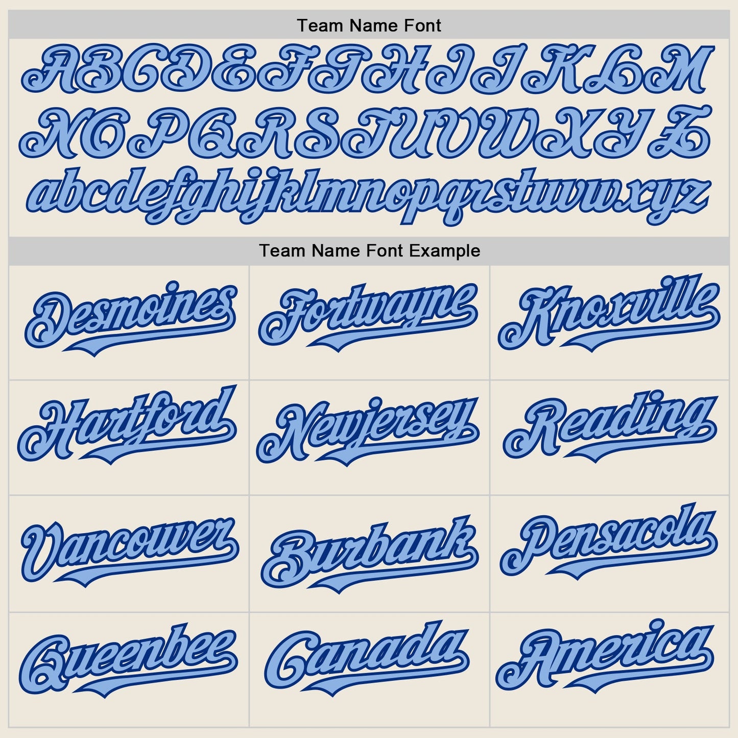 Custom Cream Royal Pinstripe Light Blue Two-Button Unisex Softball Jersey view 4