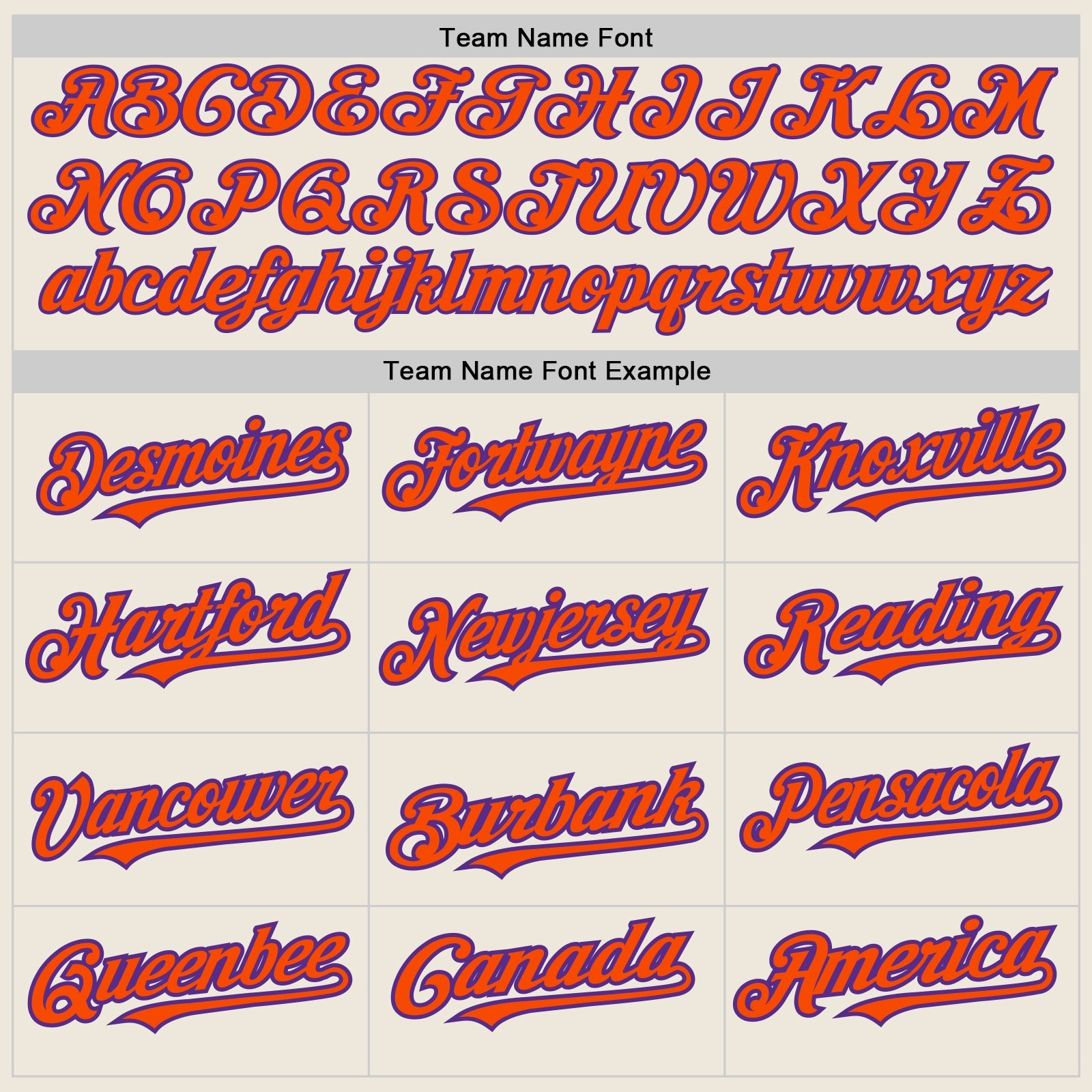 Custom Cream Purple Pinstripe Orange Two-Button Unisex Softball Jersey view 4