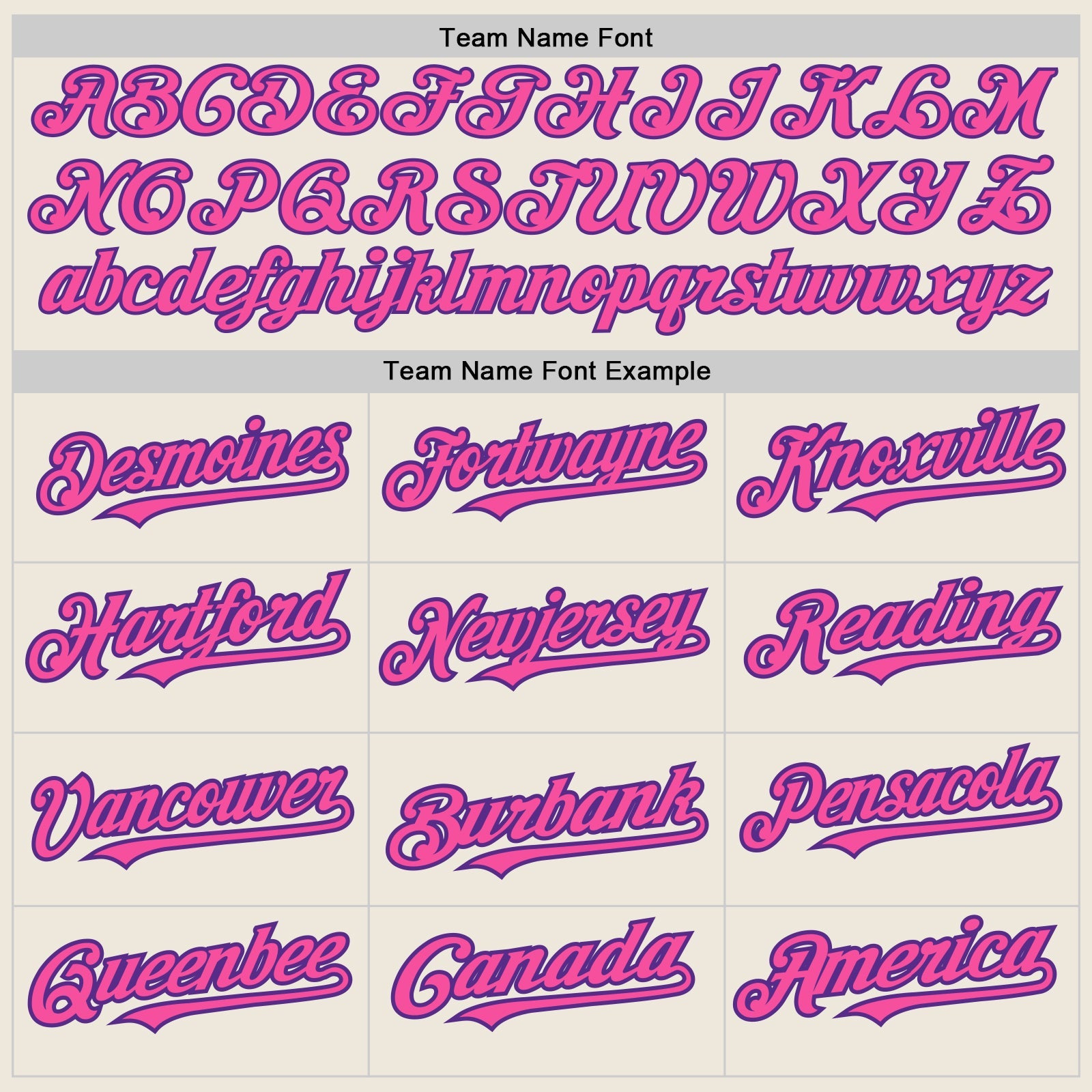Custom Cream Purple Pinstripe Pink Two-Button Unisex Softball Jersey view 4