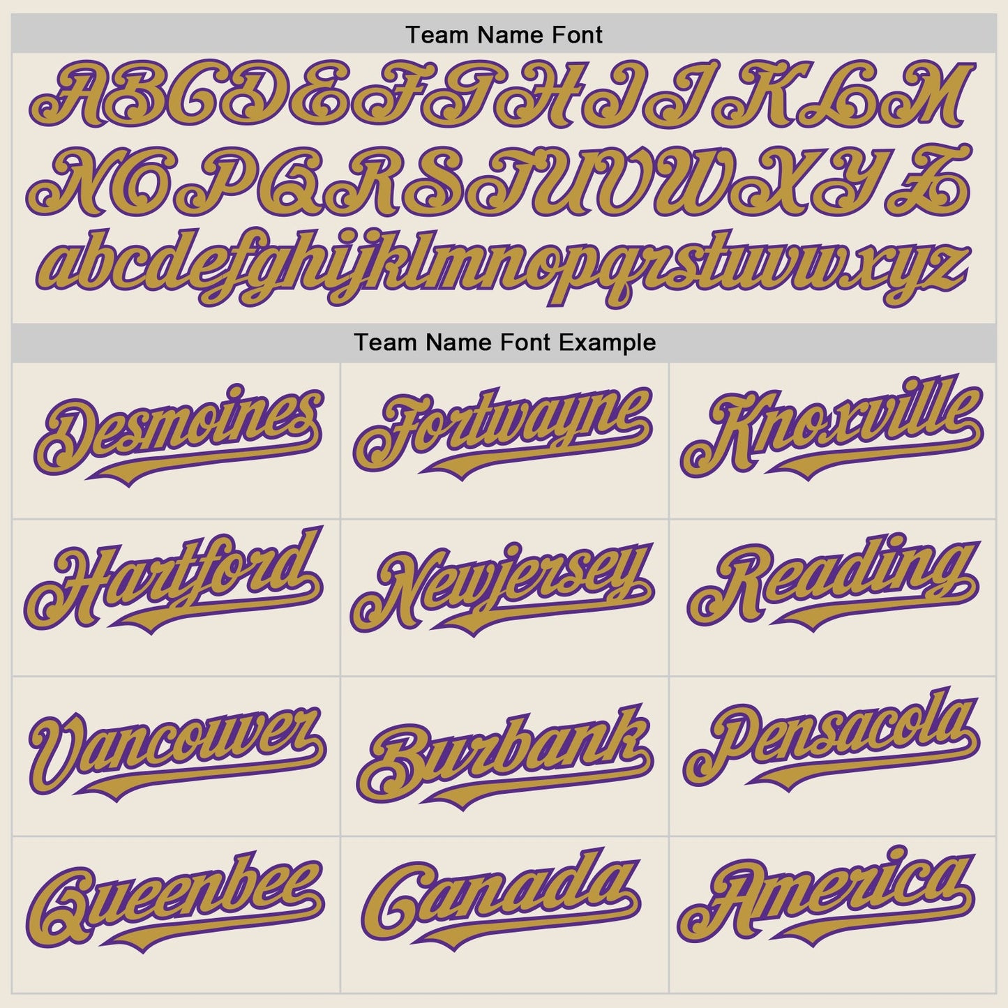 Custom Cream Purple Pinstripe Old Gold Two-Button Unisex Softball Jersey view 4