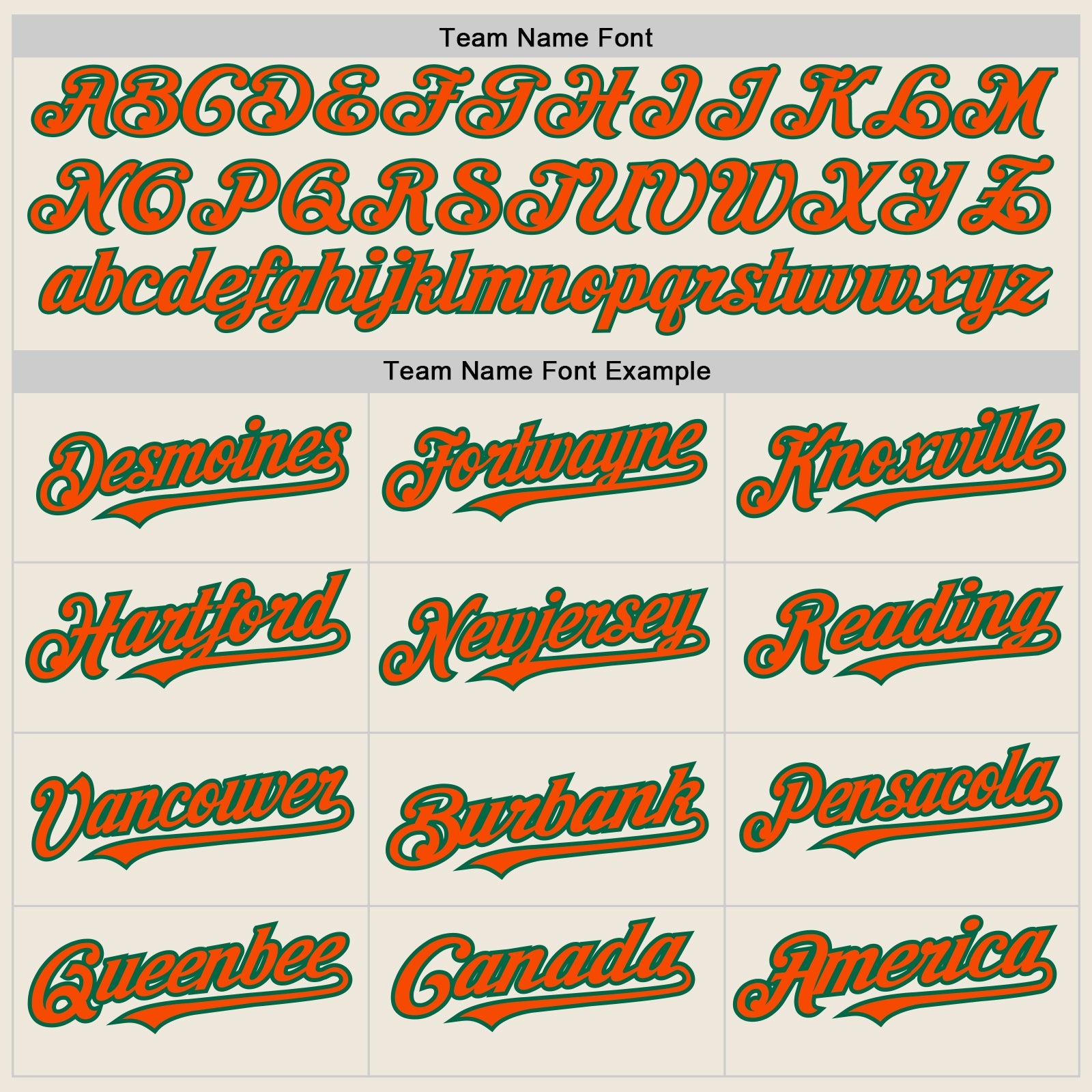 Custom Cream Kelly Green Pinstripe Orange Two-Button Unisex Softball Jersey view 4