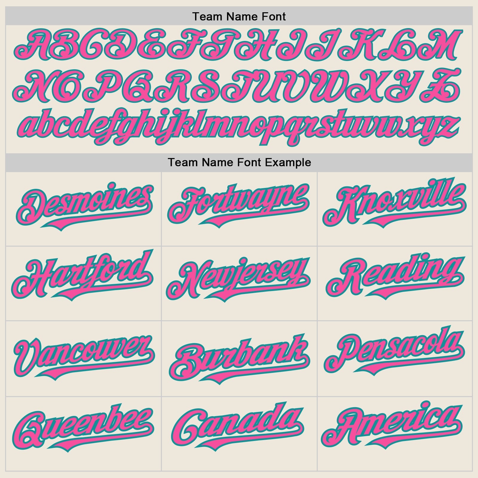Custom Cream Teal Pinstripe Pink Two-Button Unisex Softball Jersey view 4