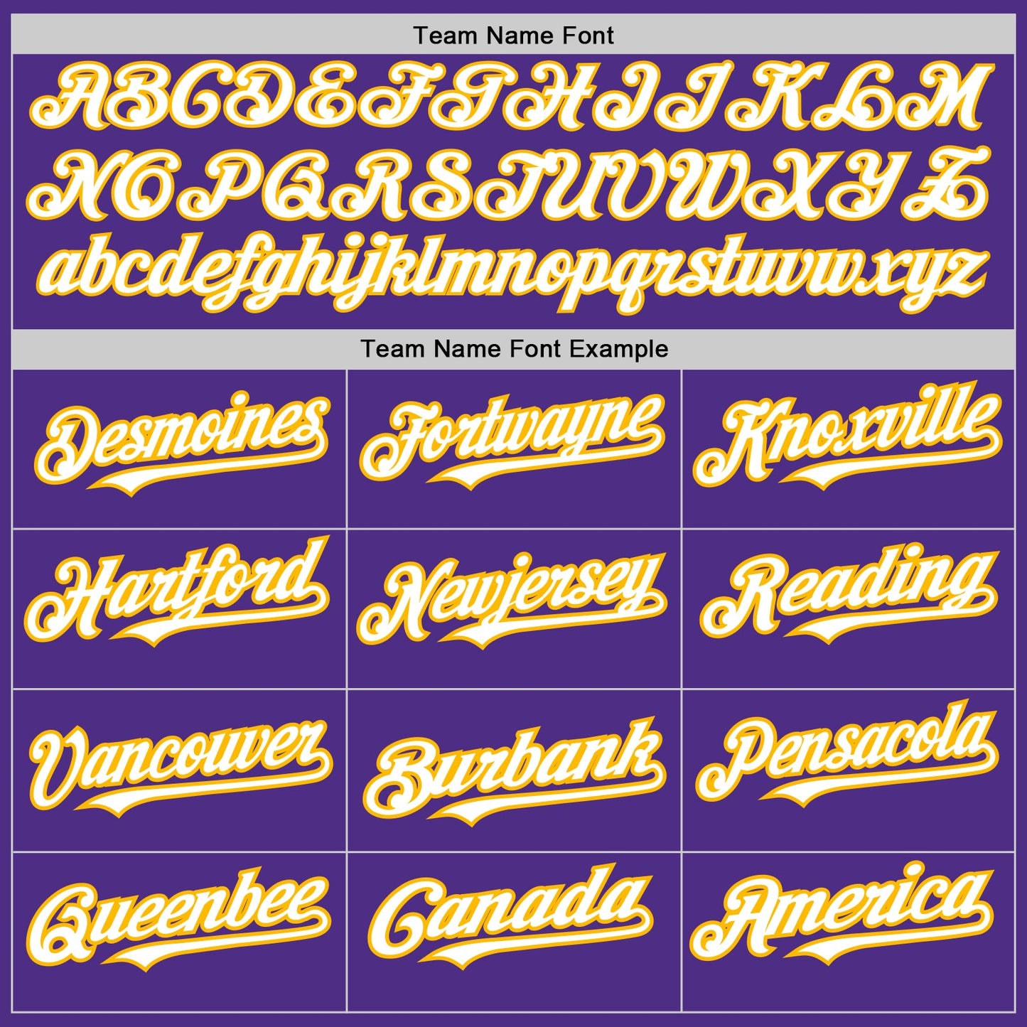 Custom Purple Gold Pinstripe White Two-Button Unisex Softball Jersey view 4