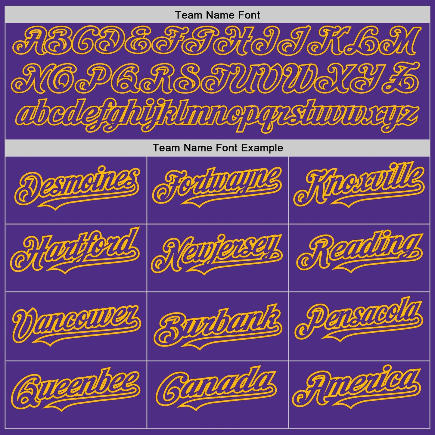Custom Purple Gold Pinstripe Gold Two-Button Unisex Softball Jersey view 4