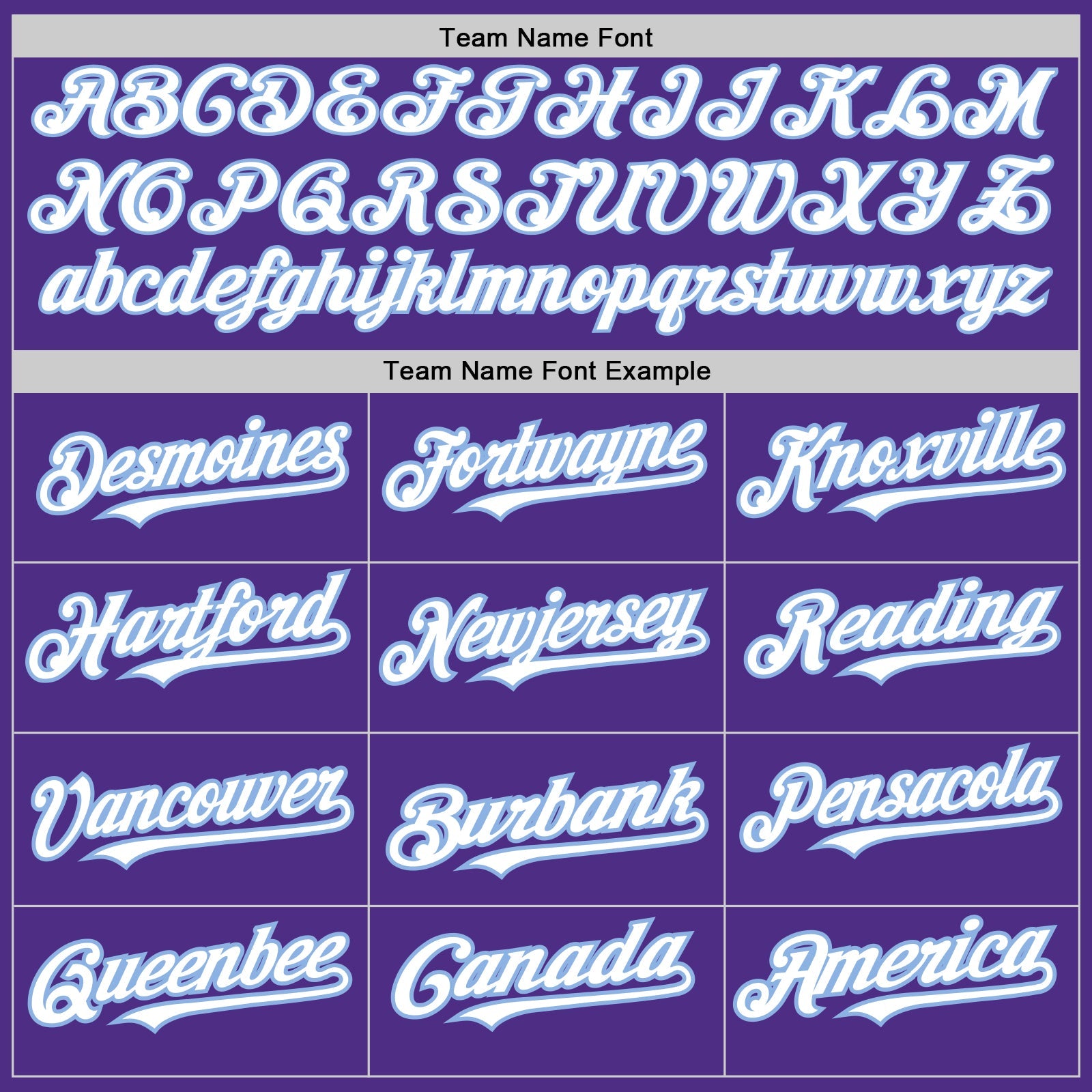Custom Purple Light Blue Pinstripe White Two-Button Unisex Softball Jersey view 4