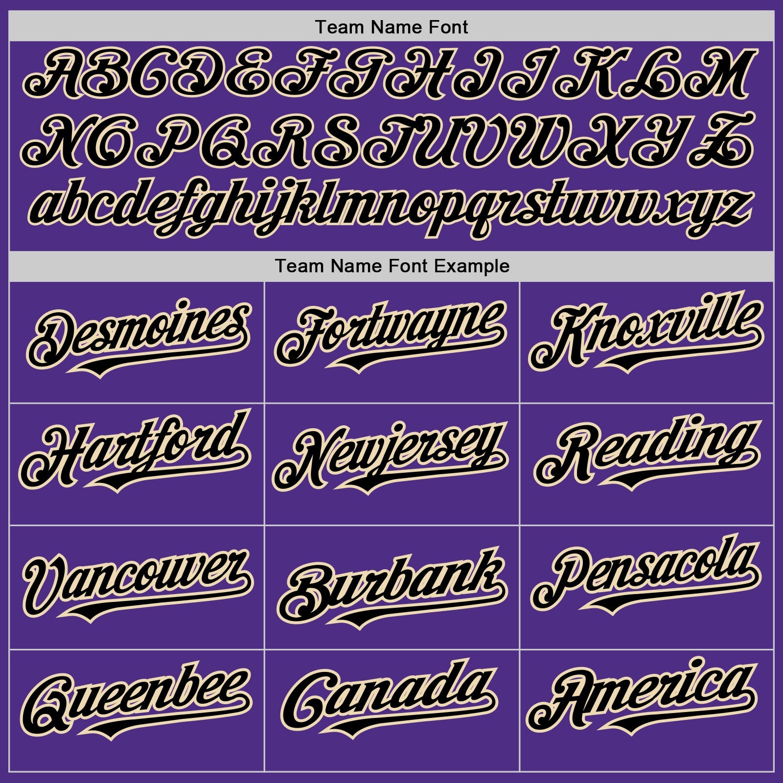 Custom Purple Black Pinstripe Cream Two-Button Unisex Softball Jersey view 4