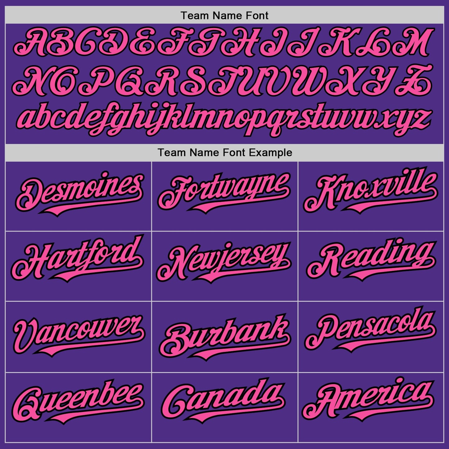 Custom Purple Pink Pinstripe Black Two-Button Unisex Softball Jersey view 4