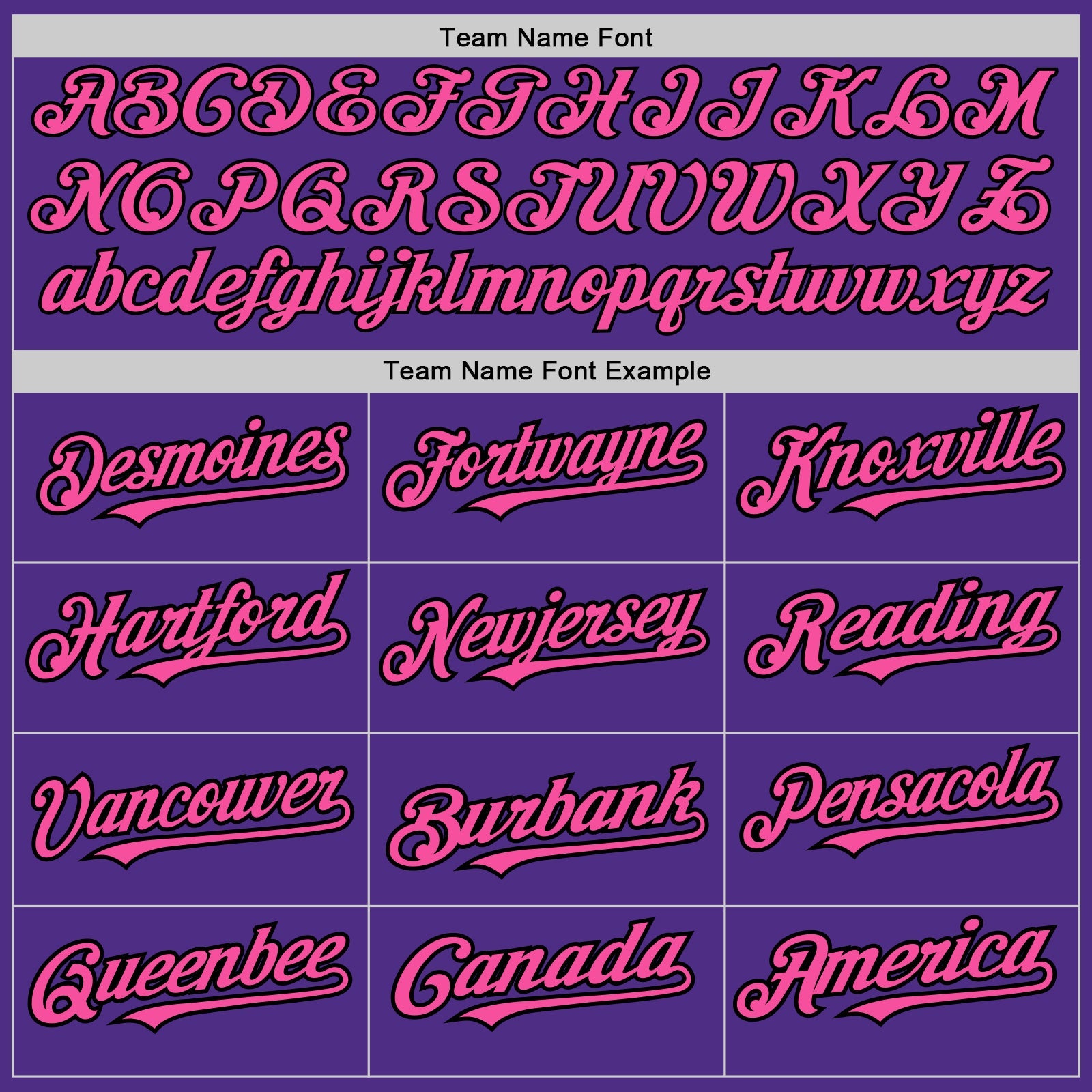 Custom Purple Pink Pinstripe Black Two-Button Unisex Softball Jersey view 4