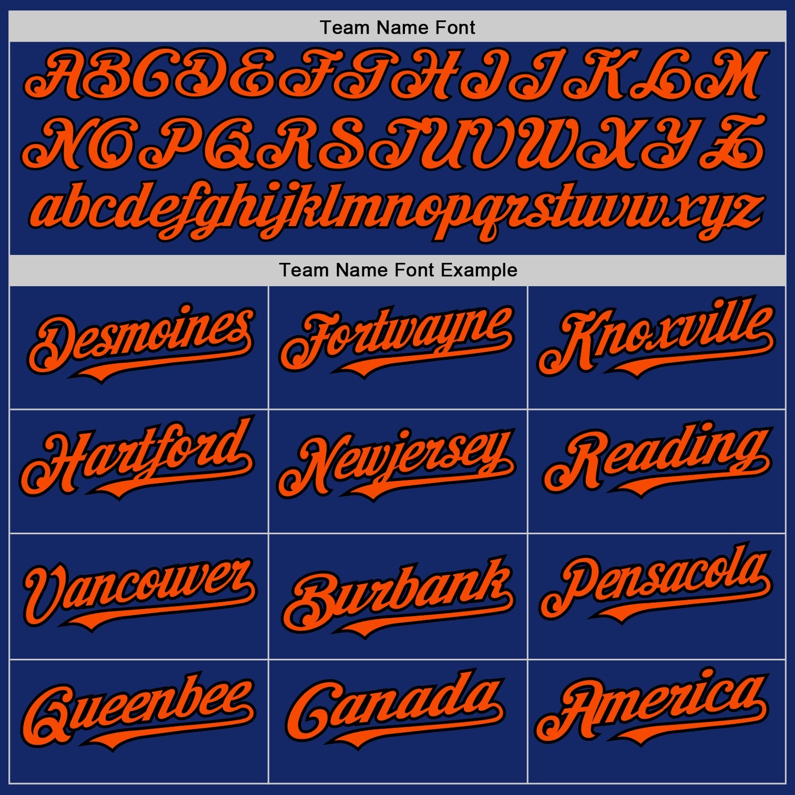 Custom Royal Black Pinstripe Orange Two-Button Unisex Softball Jersey view 4