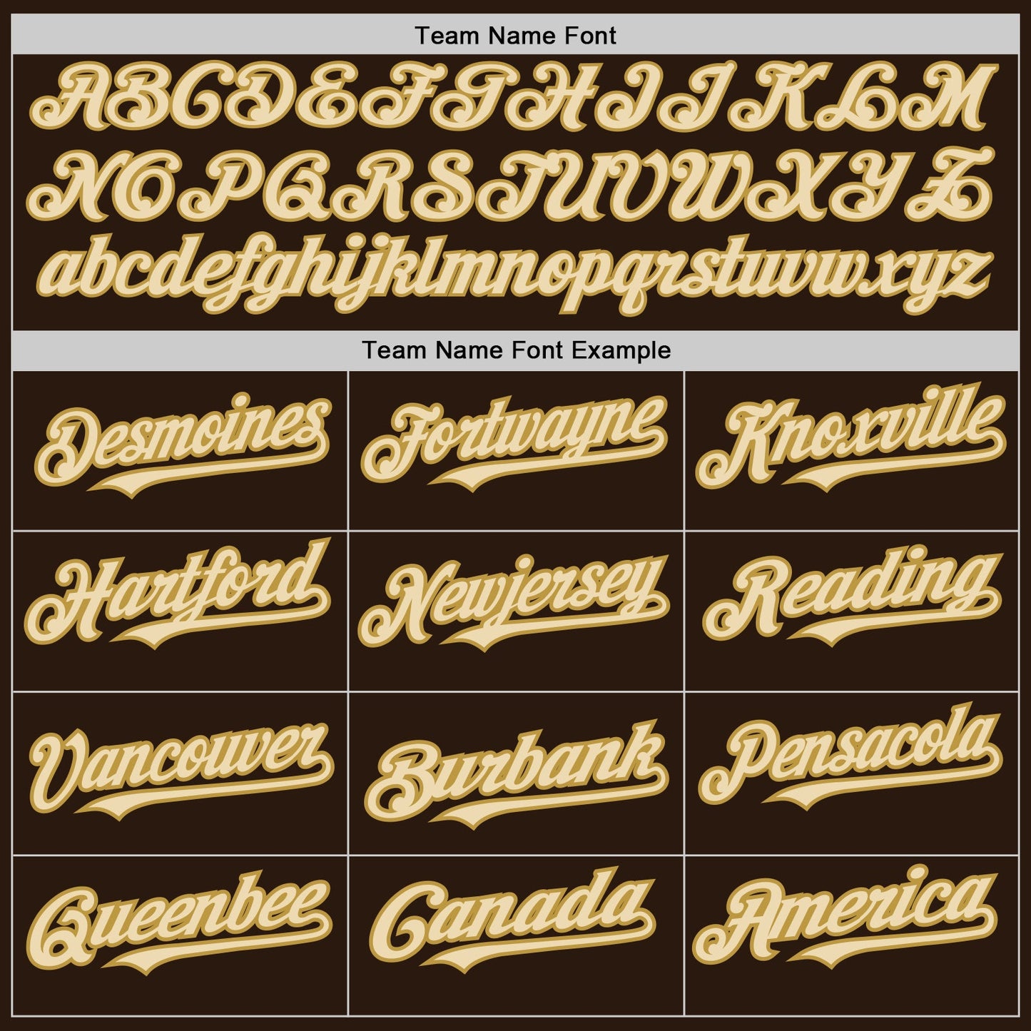 Custom Brown Old Gold Pinstripe Cream Two-Button Unisex Softball Jersey view 4
