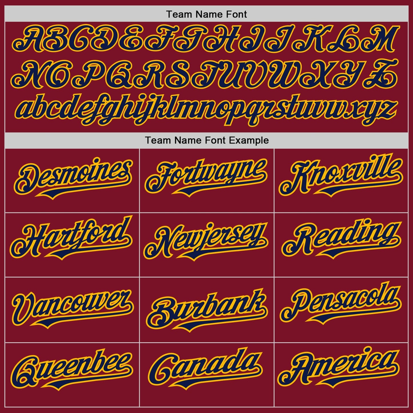 Custom Crimson Gold Pinstripe Navy Two-Button Unisex Softball Jersey view 4