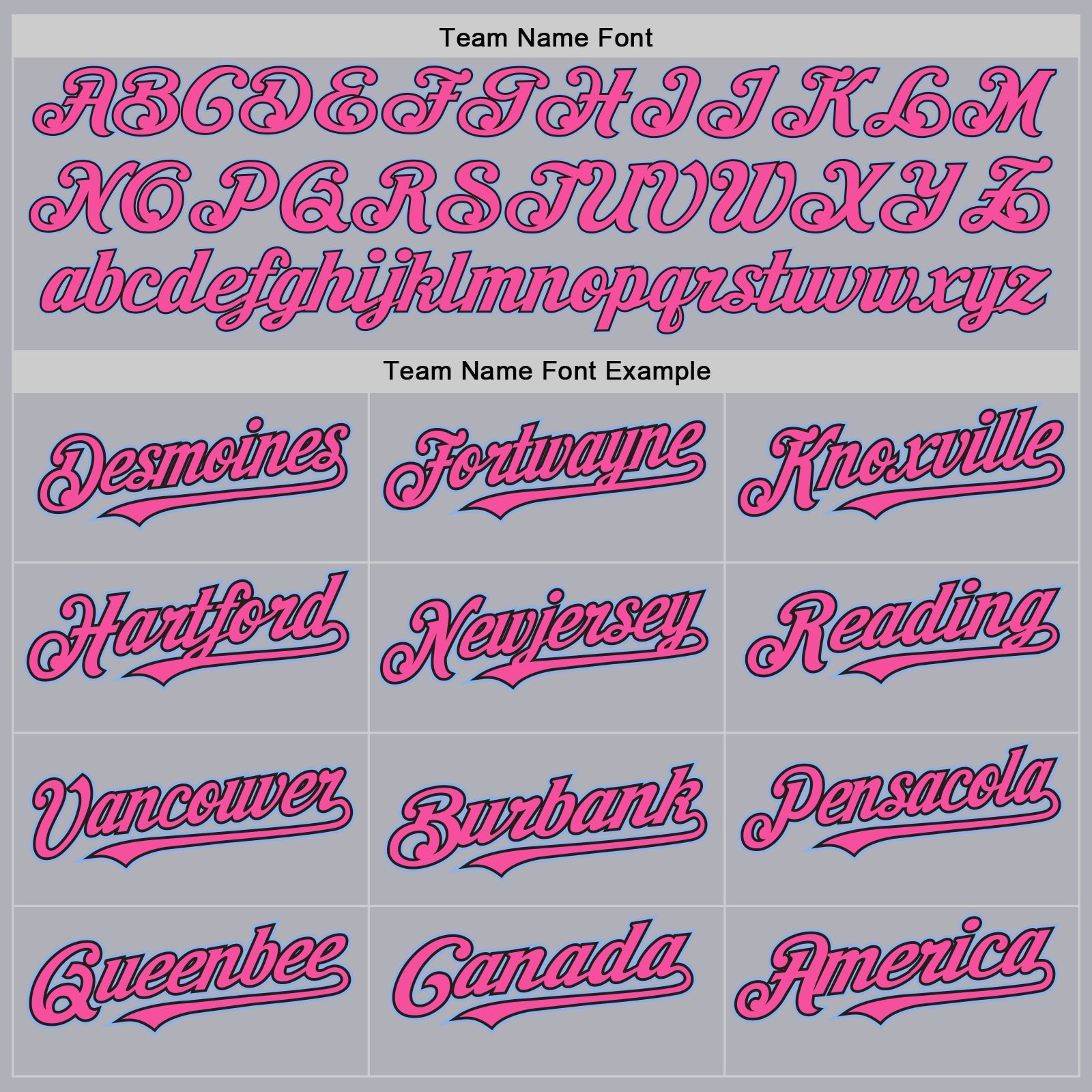 Custom Gray Black Pinstripe Pink-Light Blue Two-Button Unisex Softball Jersey view 4