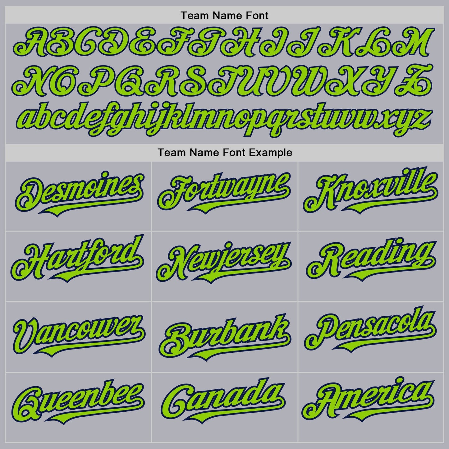 Custom Gray Navy Pinstripe Neon Green Two-Button Unisex Softball Jersey view 4
