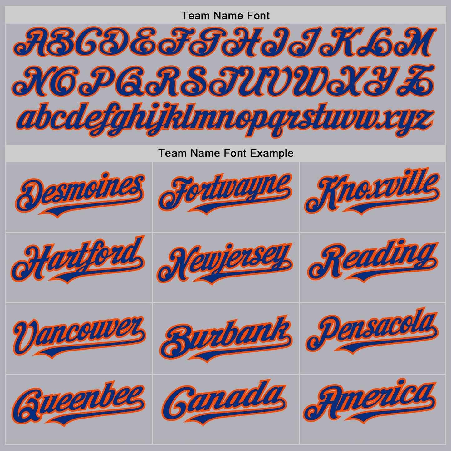 Custom Gray Royal Pinstripe Orange Two-Button Unisex Softball Jersey view 4