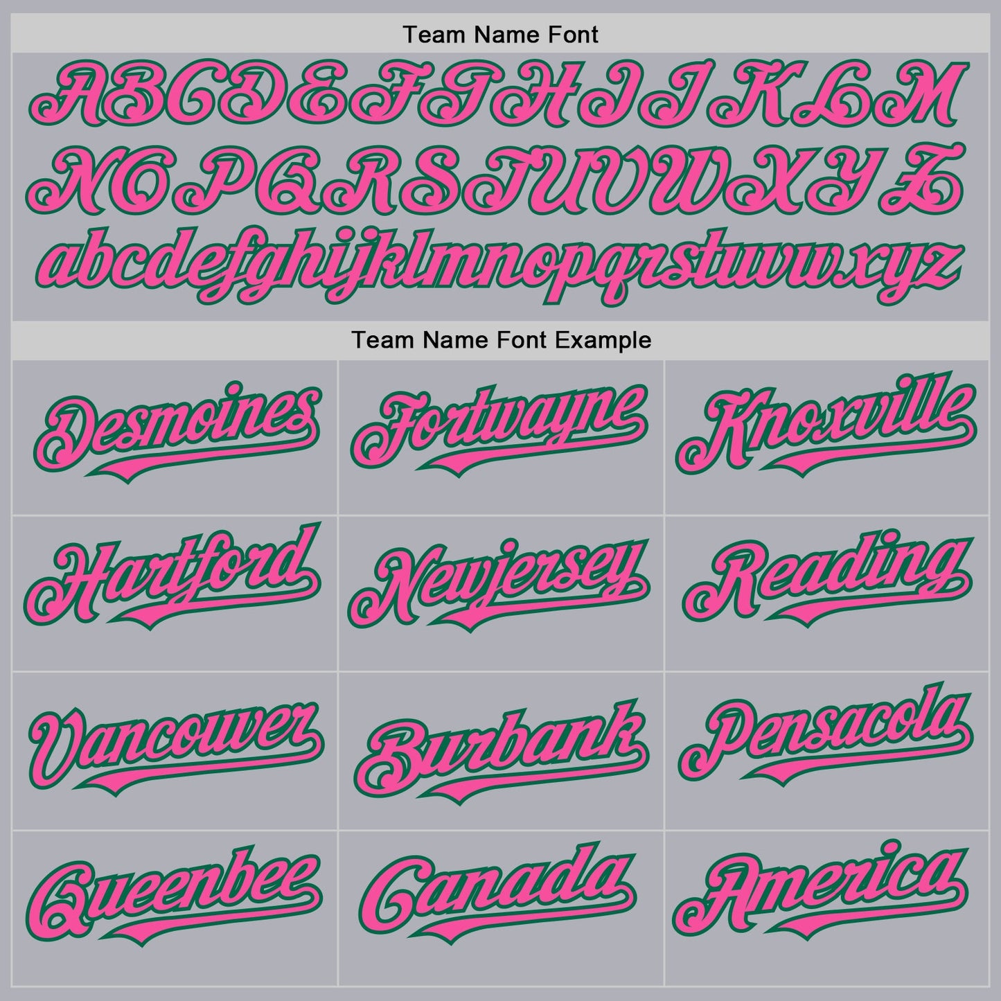 Custom Gray Kelly Green Pinstripe Pink Two-Button Unisex Softball Jersey view 4