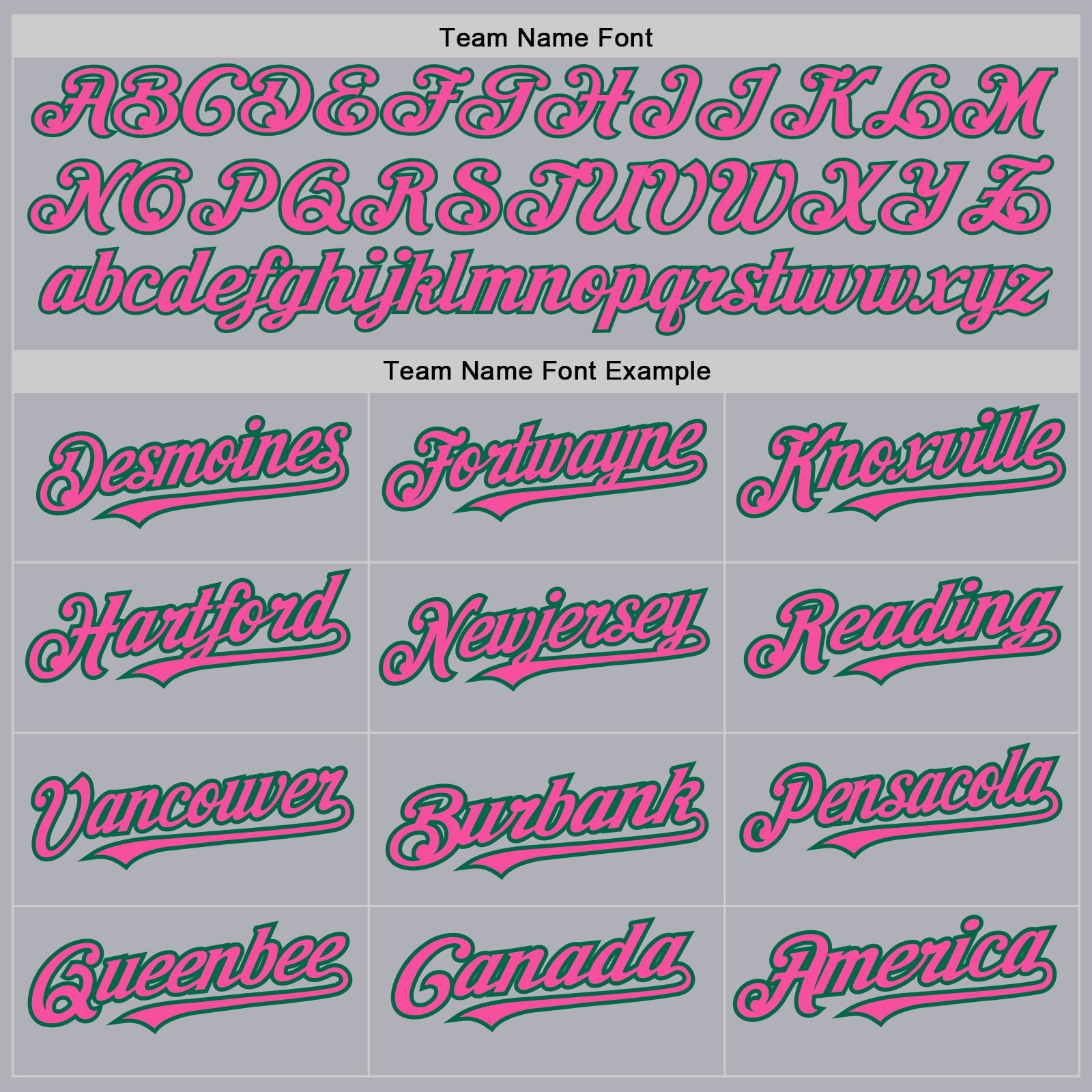 Custom Gray Kelly Green Pinstripe Pink Two-Button Unisex Softball Jersey view 4