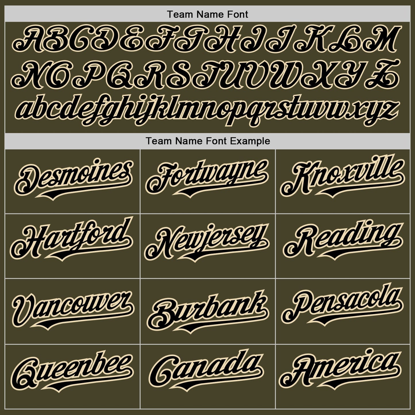 Custom Olive Black Pinstripe Cream Salute To Service Two-Button Unisex Softball Jersey view 4