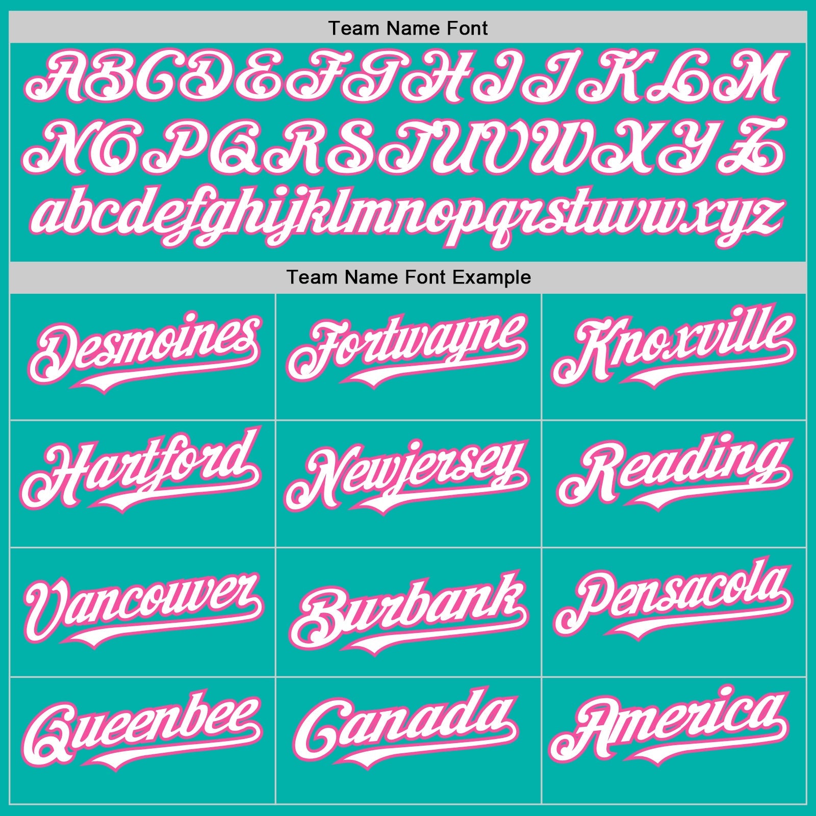 Custom Aqua Pink Pinstripe White Two-Button Unisex Softball Jersey view 4