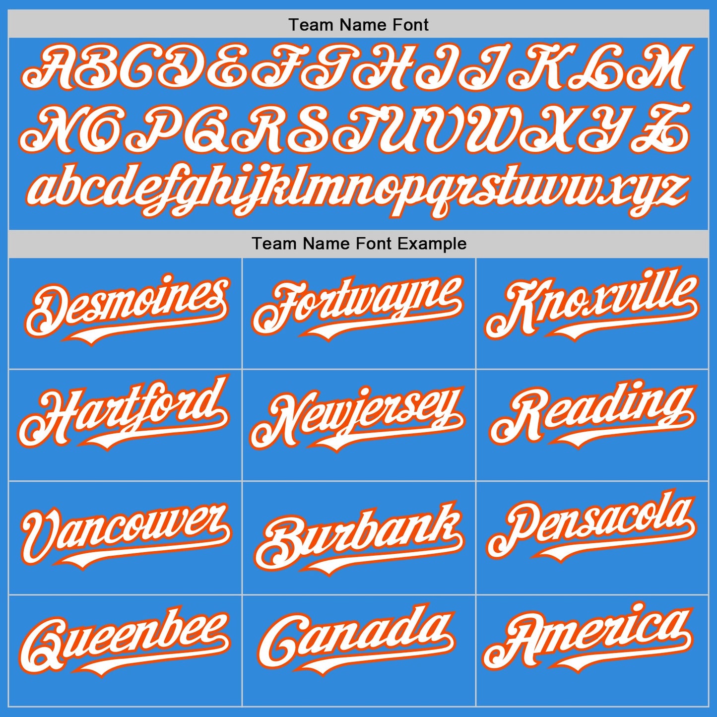 Custom Electric Blue Orange Pinstripe White Two-Button Unisex Softball Jersey view 4