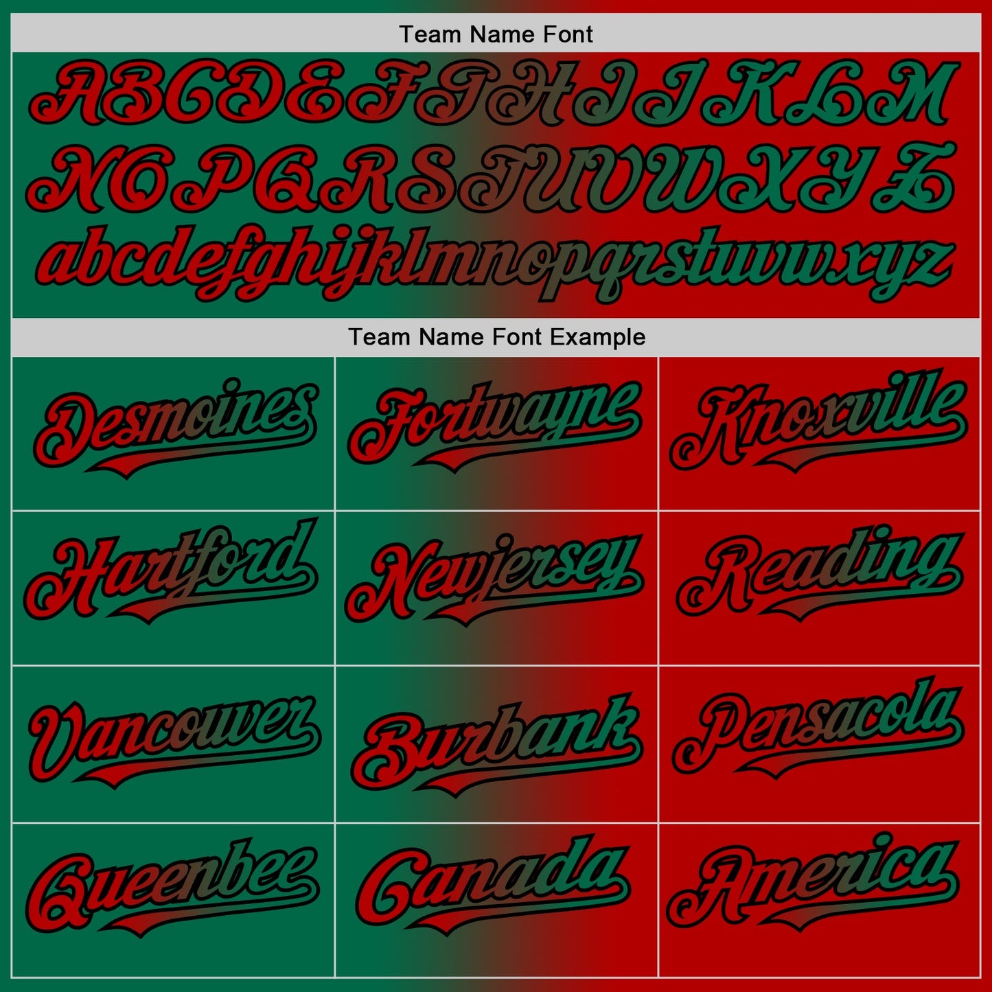 Custom Red Kelly Green-Black Gradient Fashion Two-Button Unisex Softball Jersey view 4