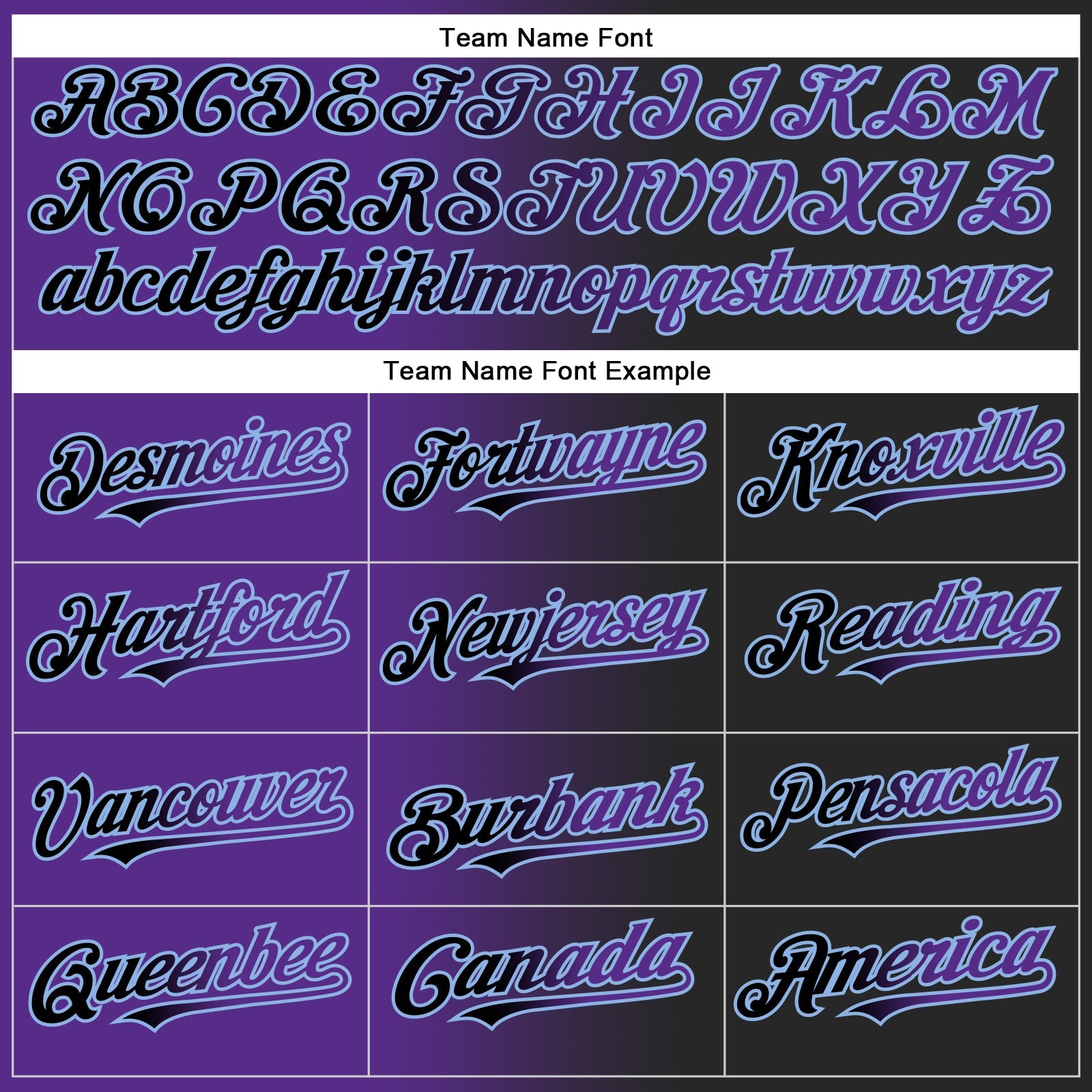 Custom Black Purple-Light Blue Gradient Fashion Two-Button Unisex Softball Jersey view 4