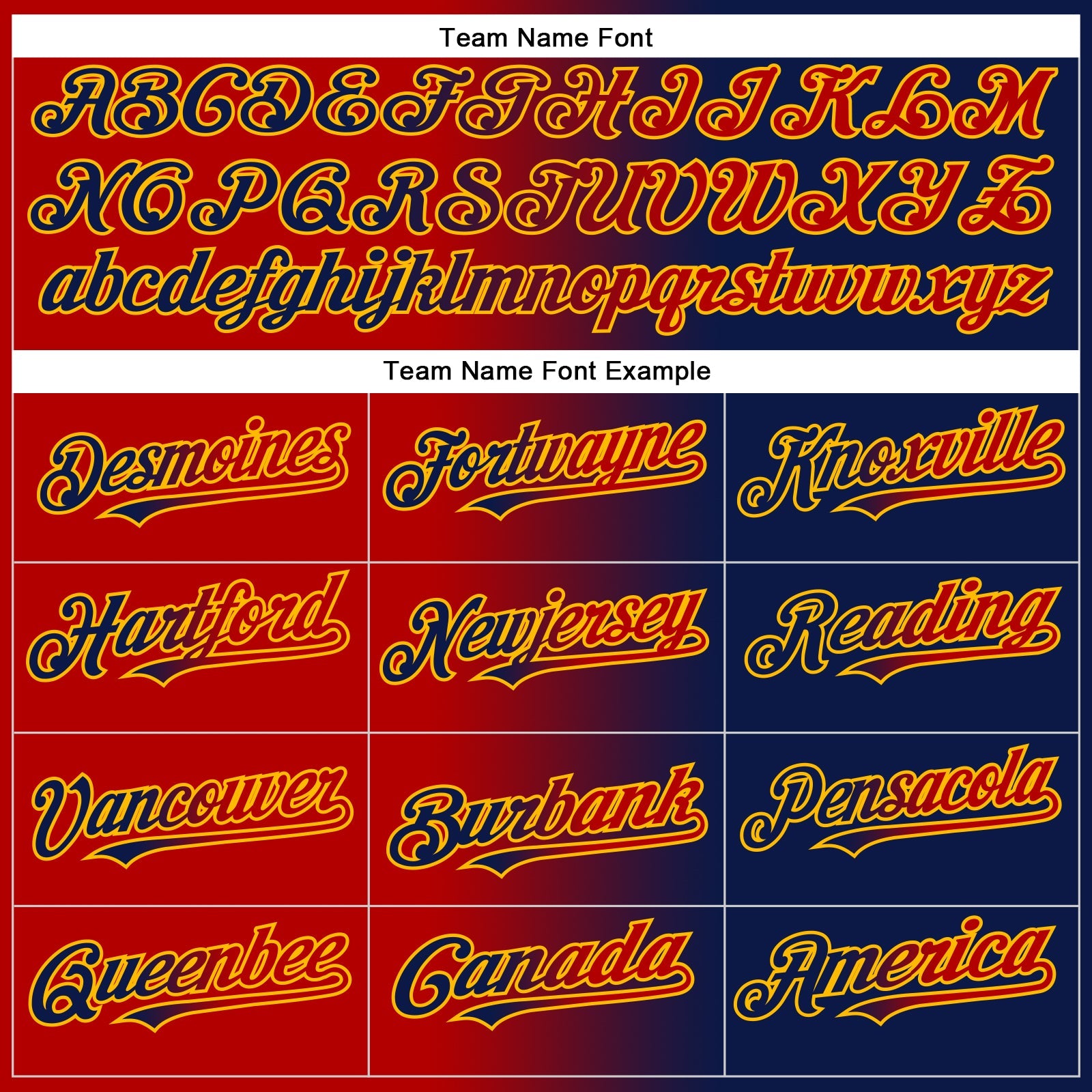 Custom Navy Red-Gold Gradient Fashion Two-Button Unisex Softball Jersey view 4