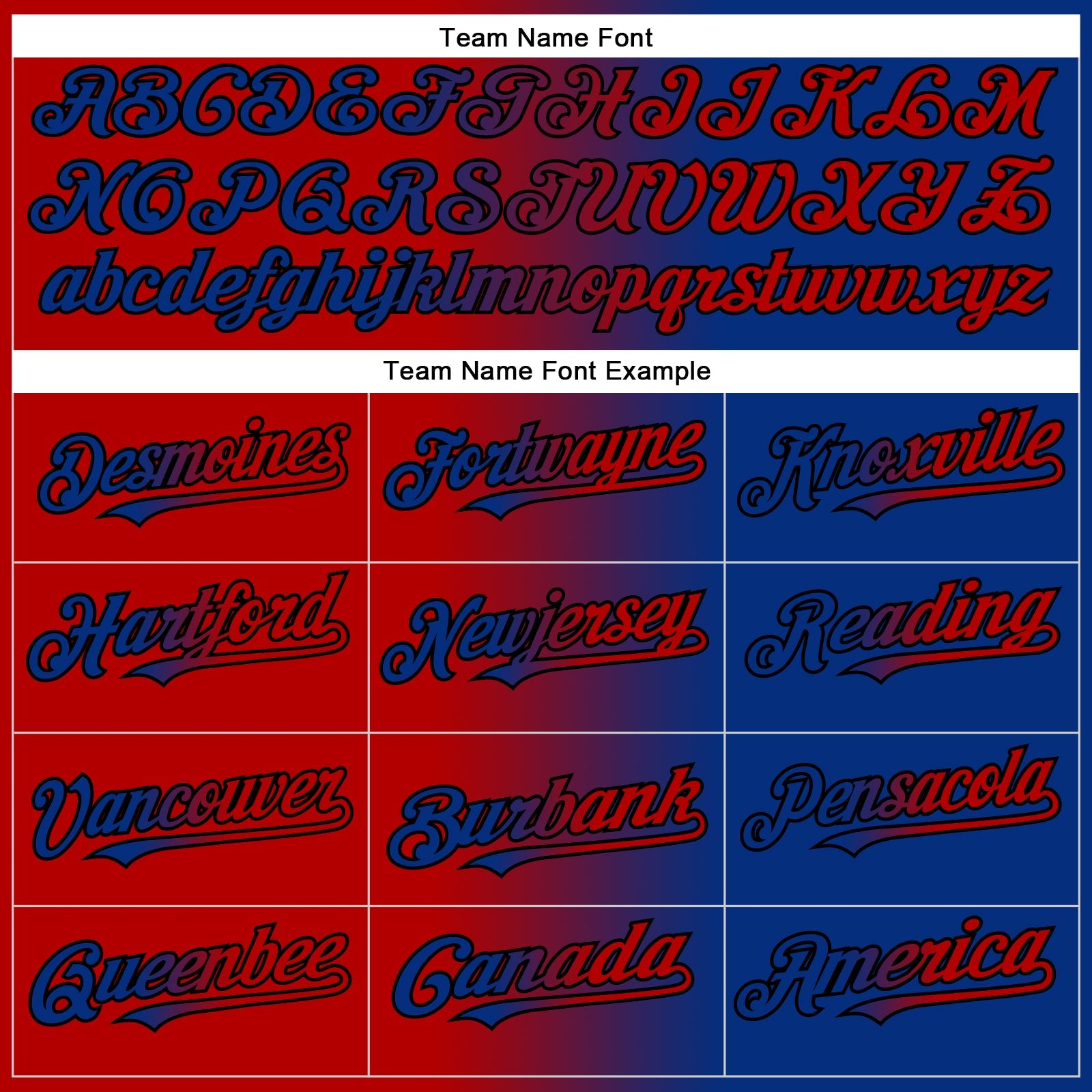 Custom Royal Red-Black Gradient Fashion Two-Button Unisex Softball Jersey view 4