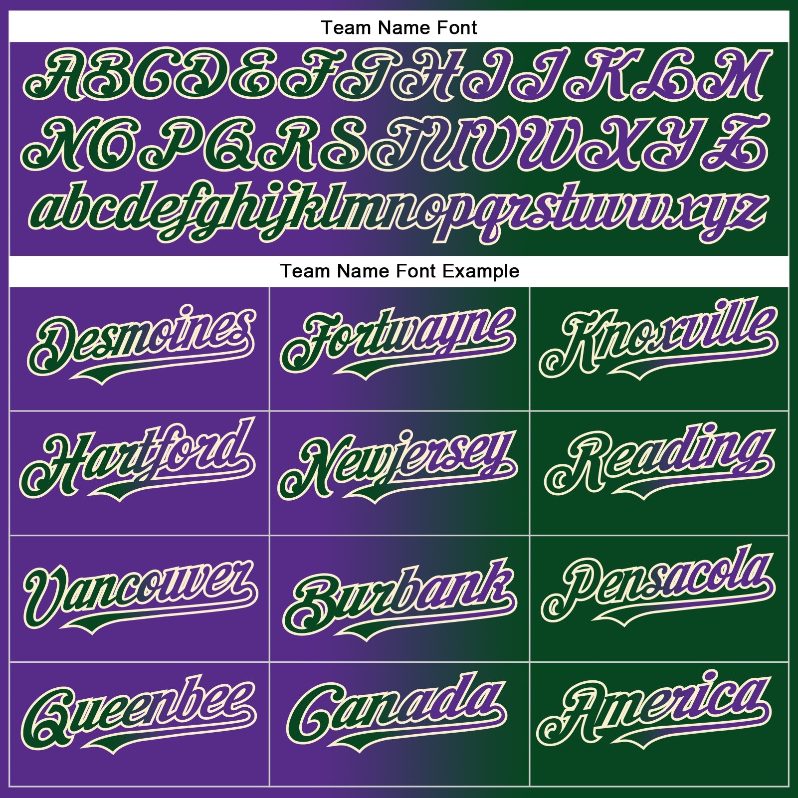 Custom Green Purple-Cream Gradient Fashion Two-Button Unisex Softball Jersey view 4