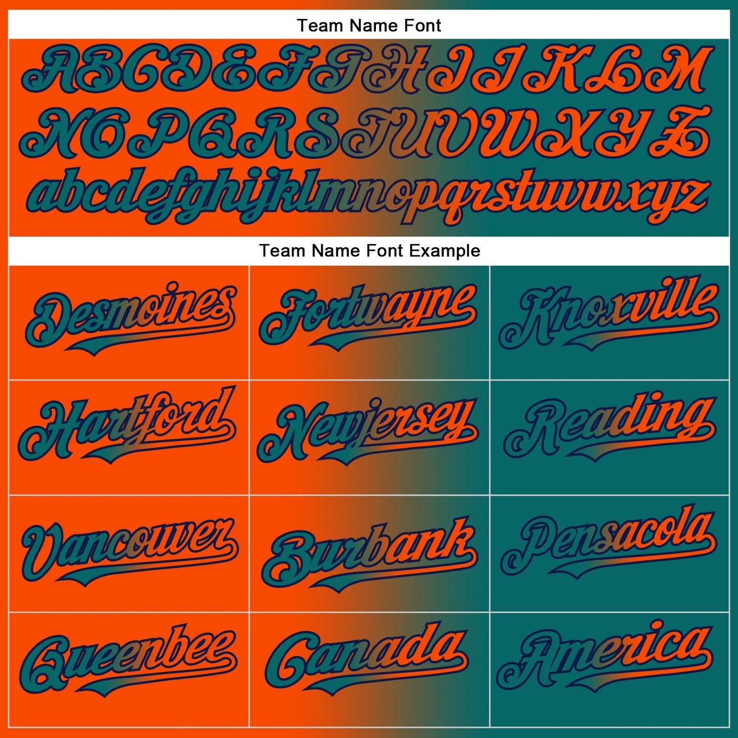 Custom Teal Orange-Navy Gradient Fashion Two-Button Unisex Softball Jersey view 4