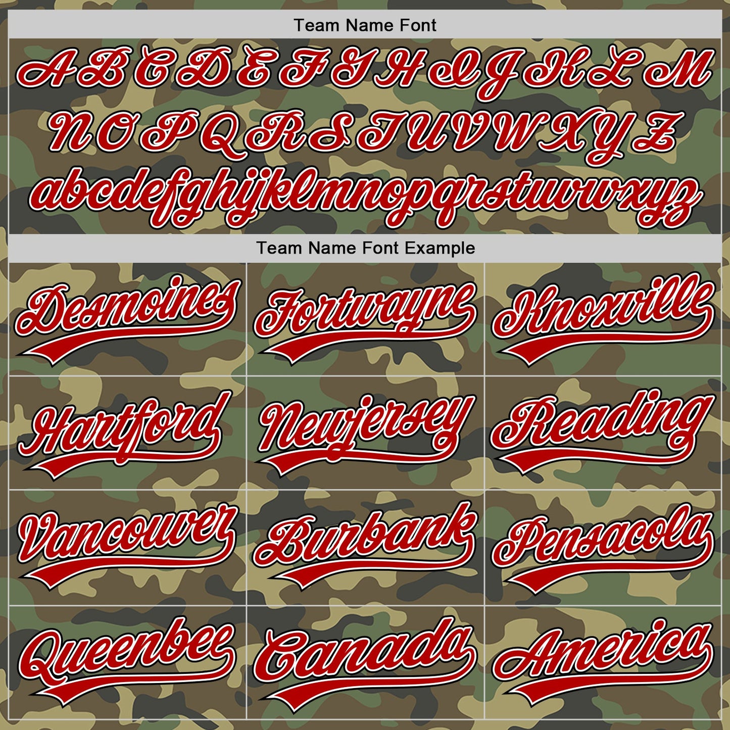 Custom Camo Red-Black Salute To Service Two-Button Unisex Softball Jersey view 4