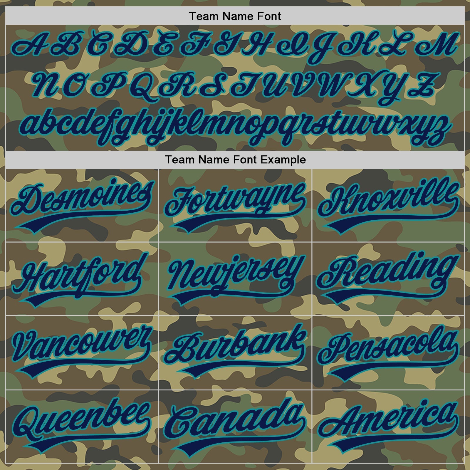 Custom Camo Navy-Teal Salute To Service Two-Button Unisex Softball Jersey view 4