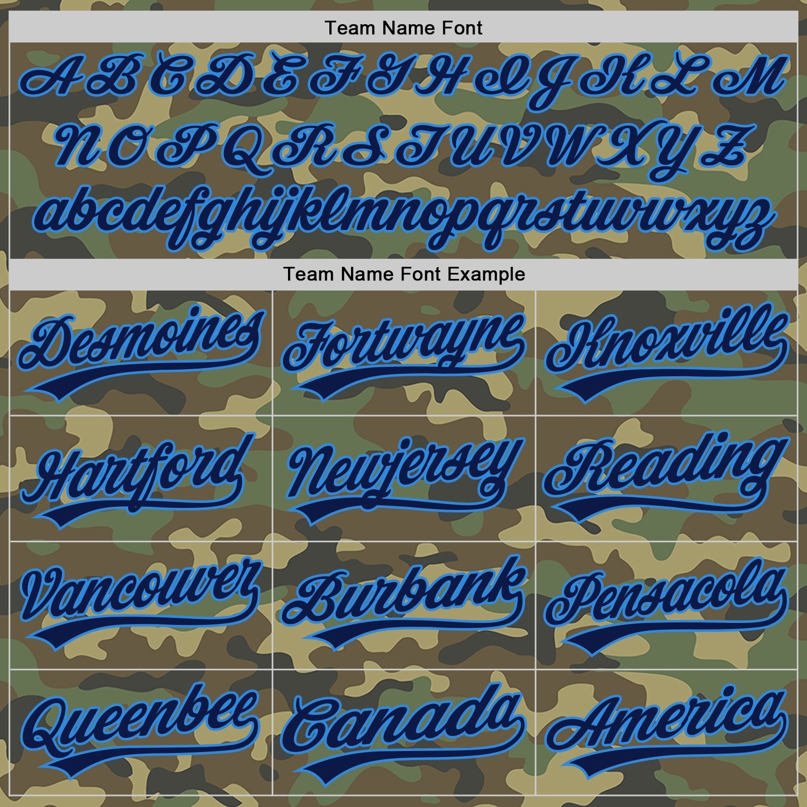 Custom Camo Navy-Electric Blue Salute To Service Two-Button Unisex Softball Jersey view 4