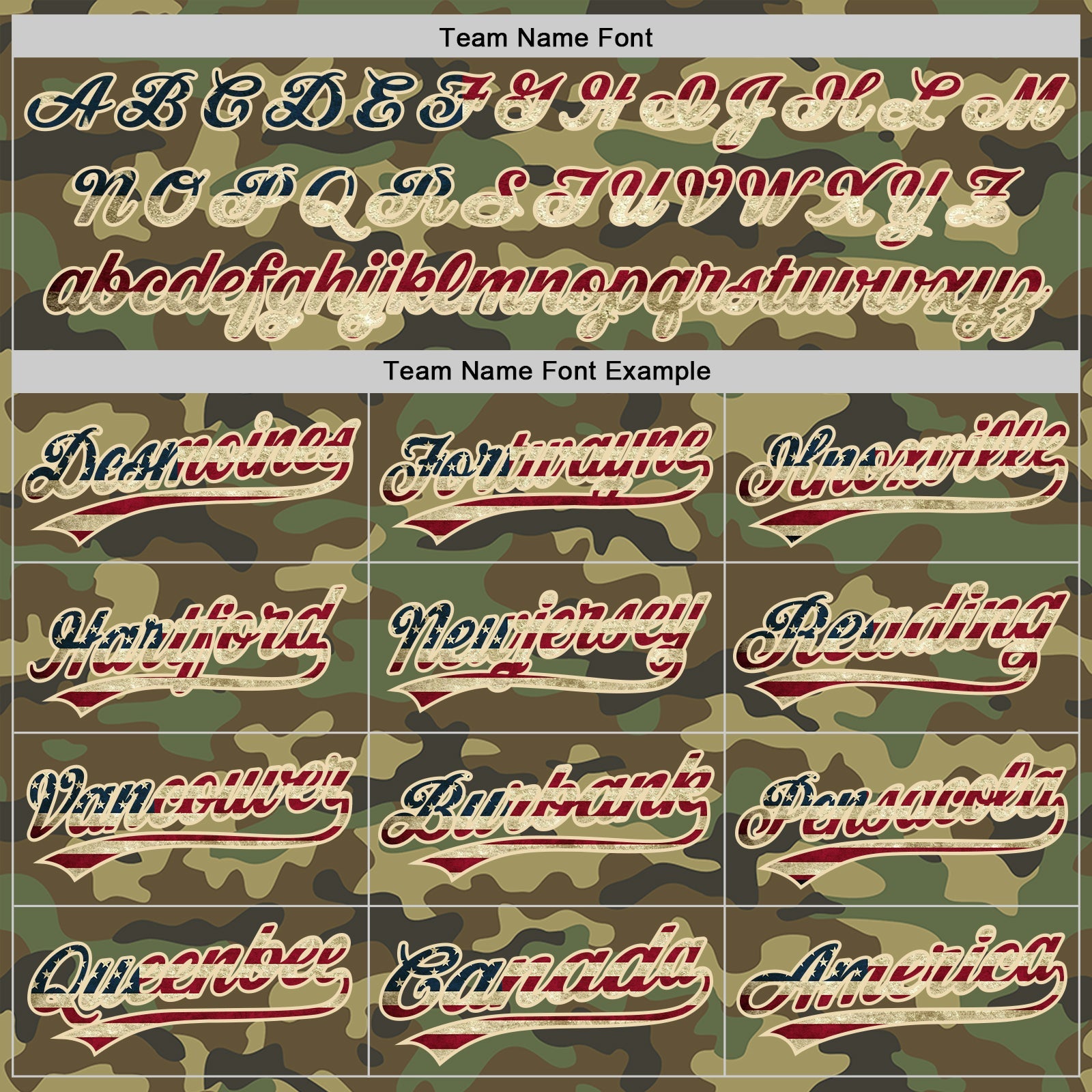 Custom Camo Vintage USA Flag-Cream Salute To Service Two-Button Unisex Softball Jersey view 4