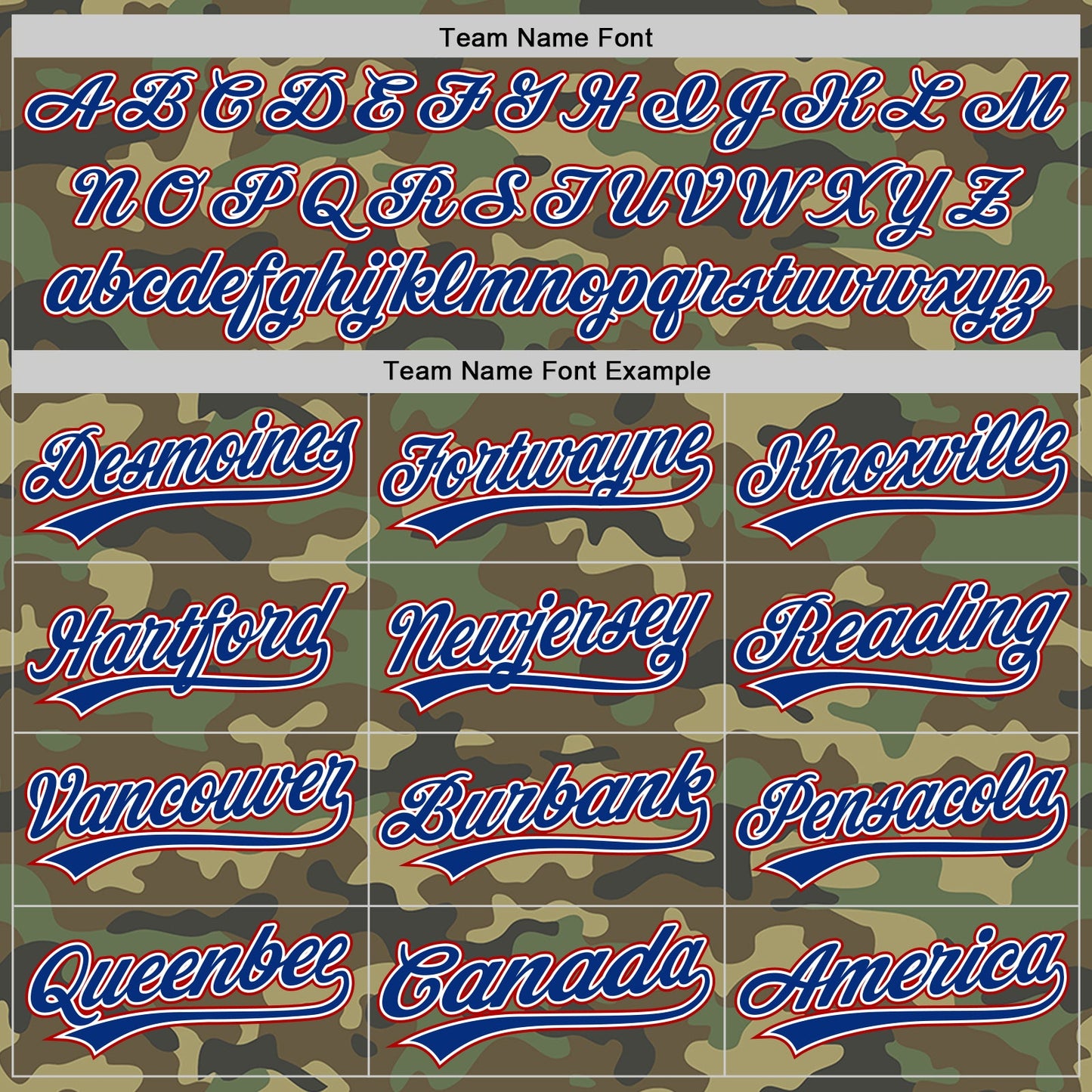 Custom Camo Royal-Red Salute To Service Two-Button Unisex Softball Jersey view 4