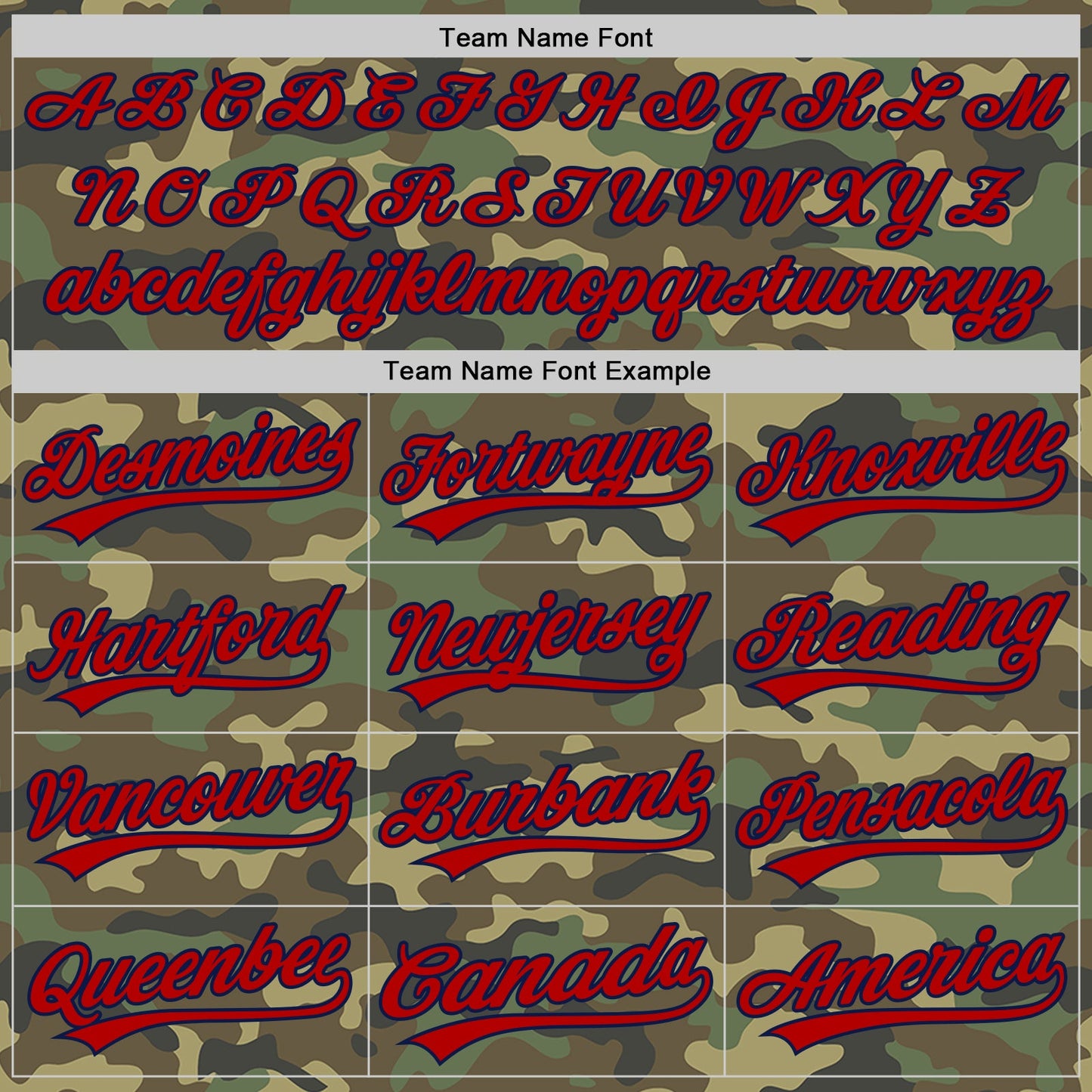 Custom Camo Red-Navy Salute To Service Two-Button Unisex Softball Jersey view 4