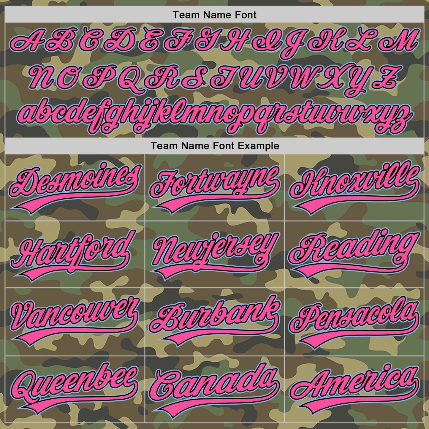 Custom Camo Pink Black-Light Blue Salute To Service Two-Button Unisex Softball Jersey view 4
