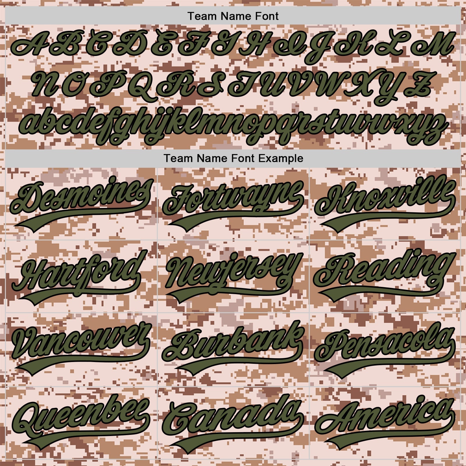 Custom Camo Olive-Black Salute To Service Two-Button Unisex Softball Jersey view 4
