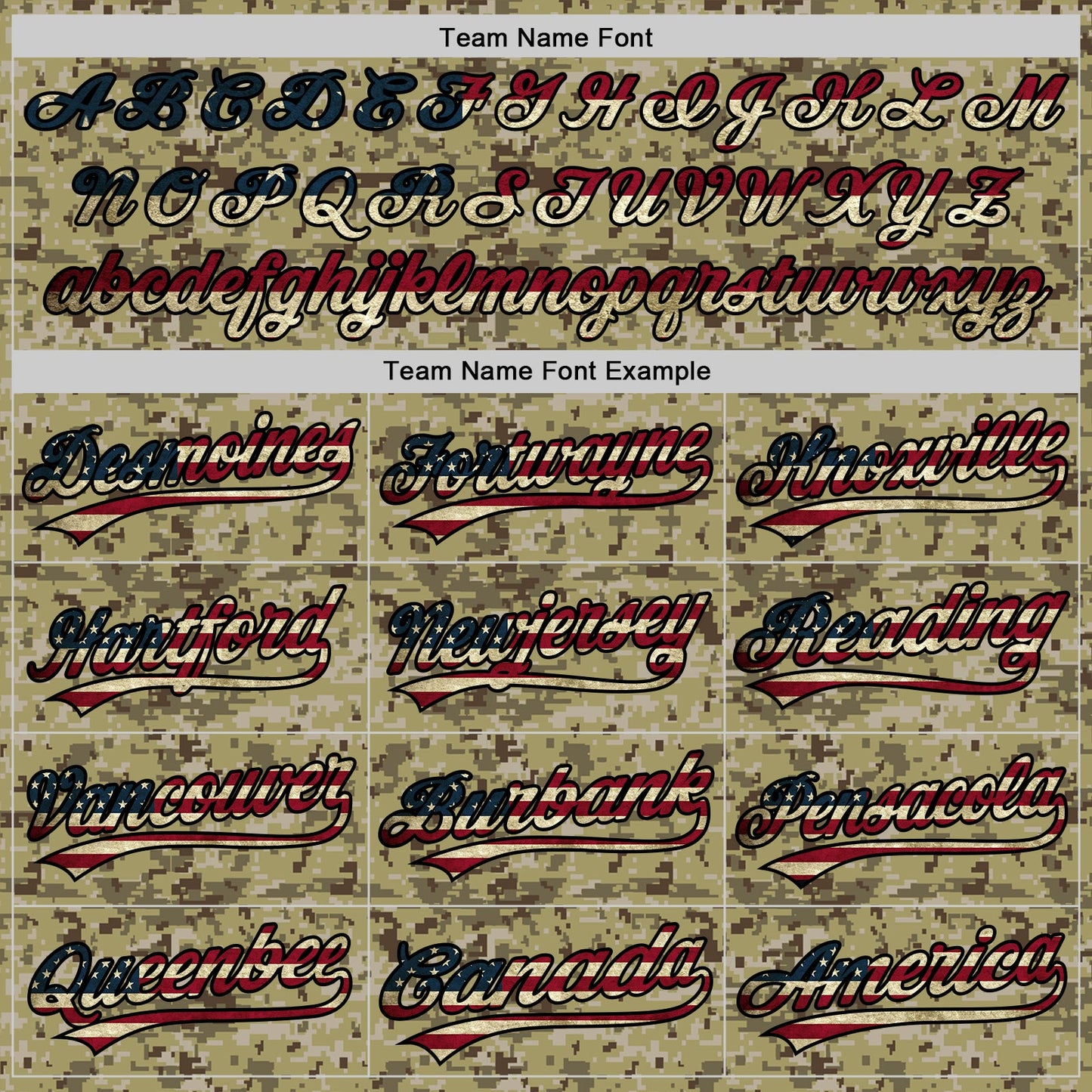 Custom Camo Vintage USA Flag-Black Salute To Service Two-Button Unisex Softball Jersey view 4