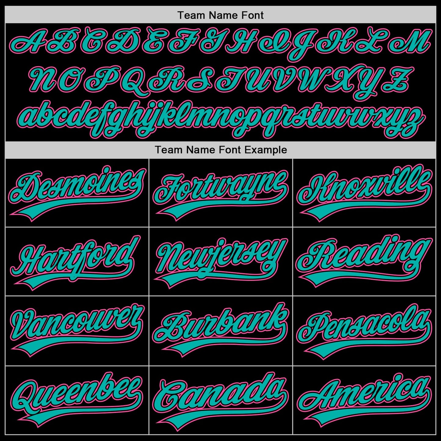 Custom Black Pink-Aqua Two-Button Unisex Softball Jersey view 4