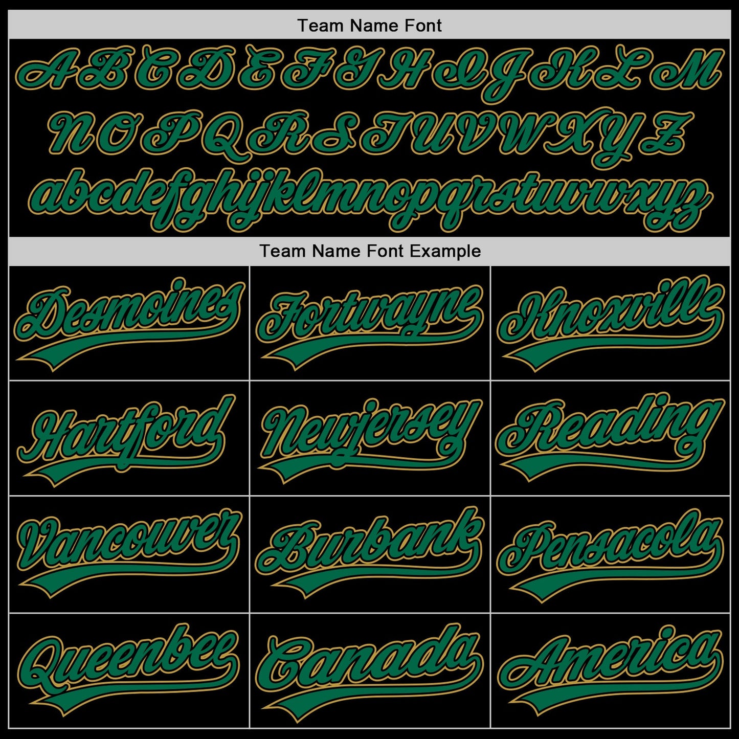 Custom Black Kelly Green-Old Gold Two-Button Unisex Softball Jersey view 4