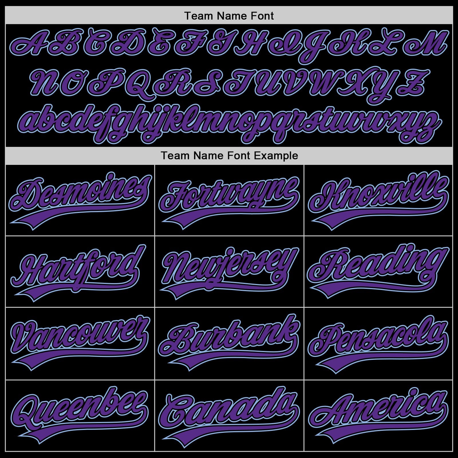 Custom Black Purple-Light Blue Two-Button Unisex Softball Jersey view 4